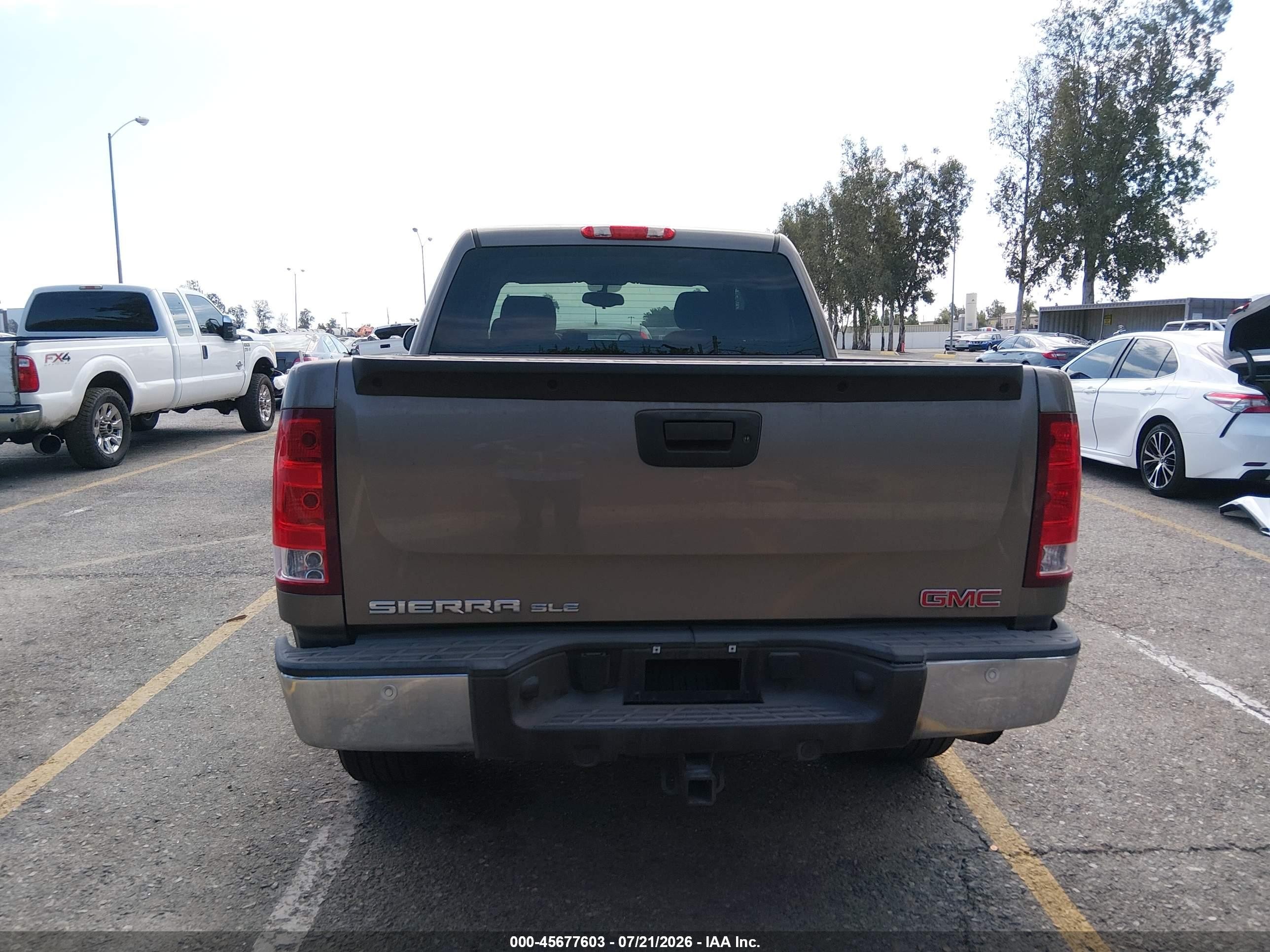 2012 Gmc Sierra 1500 Sle Gray vin: 3GTP1VE07CG284485