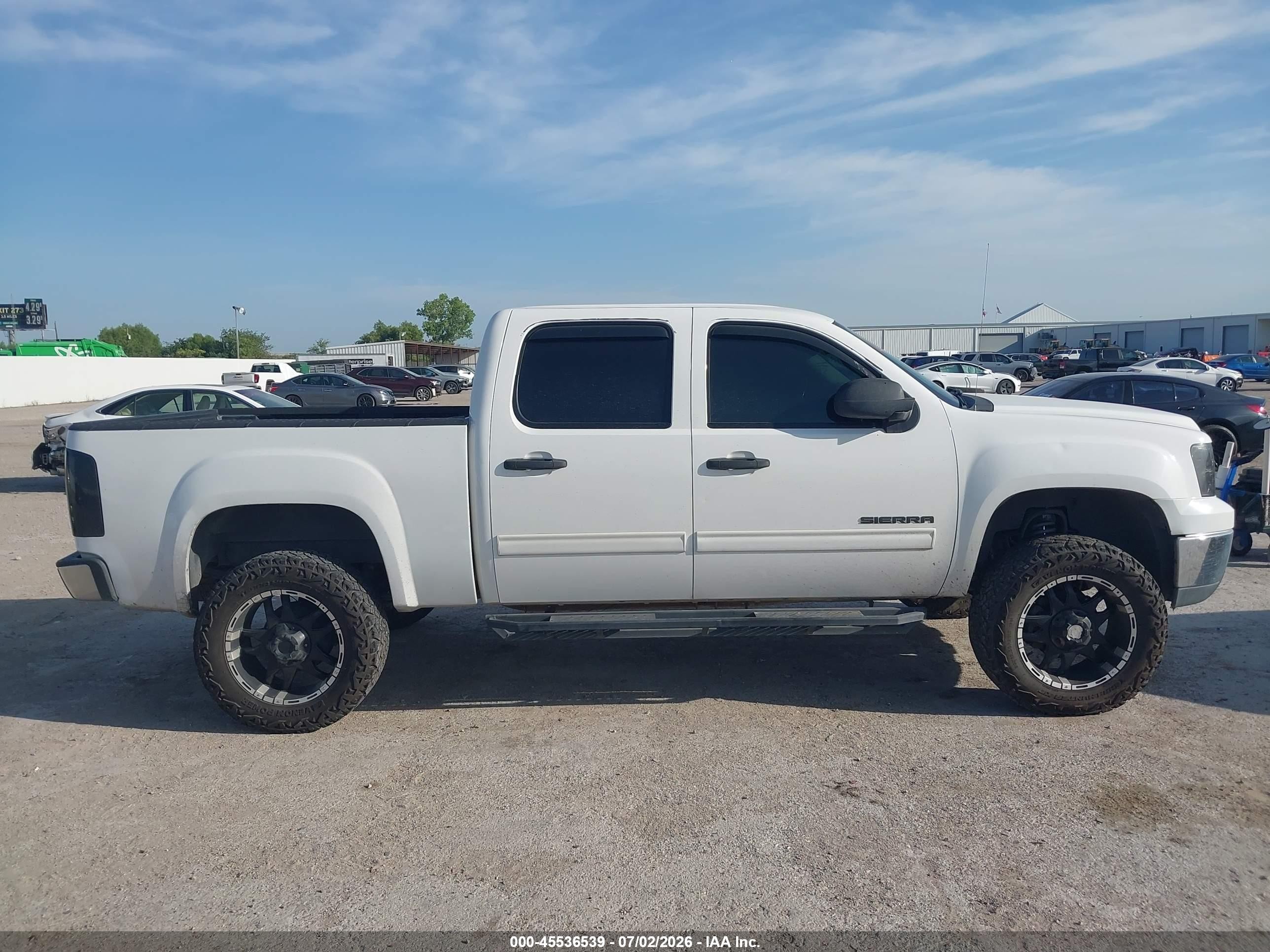 2012 Gmc Sierra 1500 Sle White vin: 3GTP1VE07CG310633