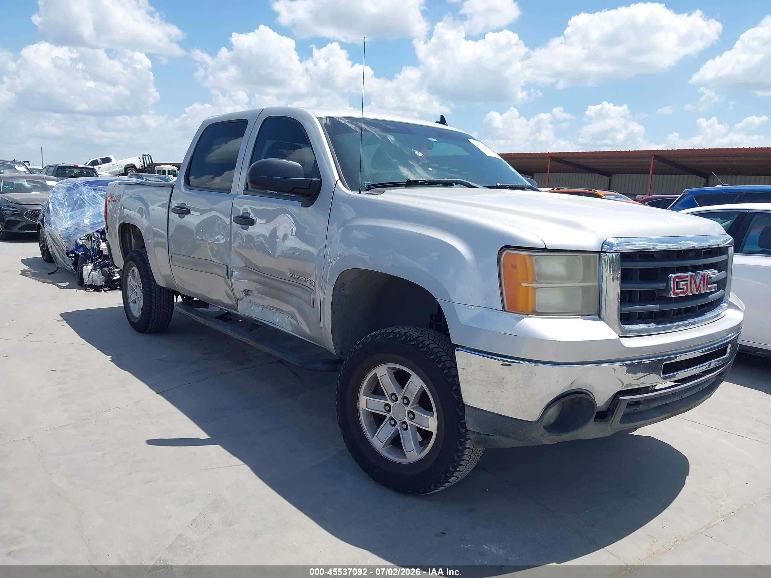 2011 Gmc Sierra 1500 Sle Серый vin: 3GTP1VE08BG106969