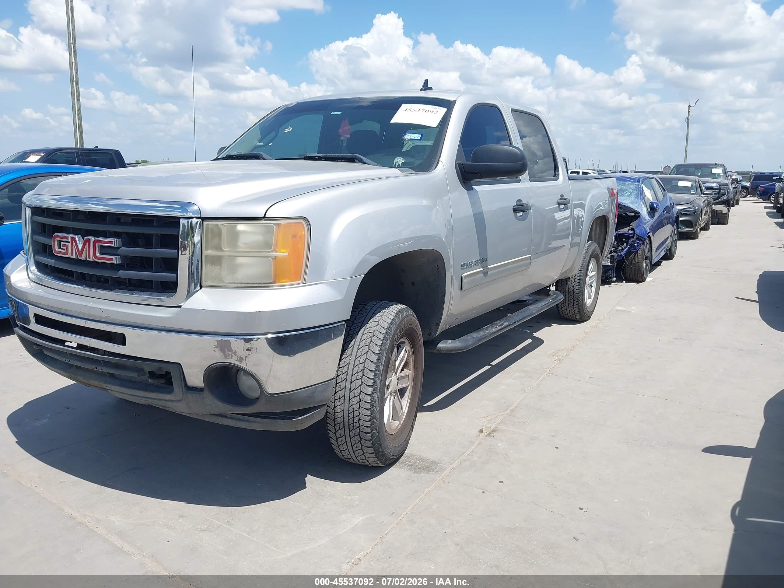 2011 Gmc Sierra 1500 Sle Серый vin: 3GTP1VE08BG106969
