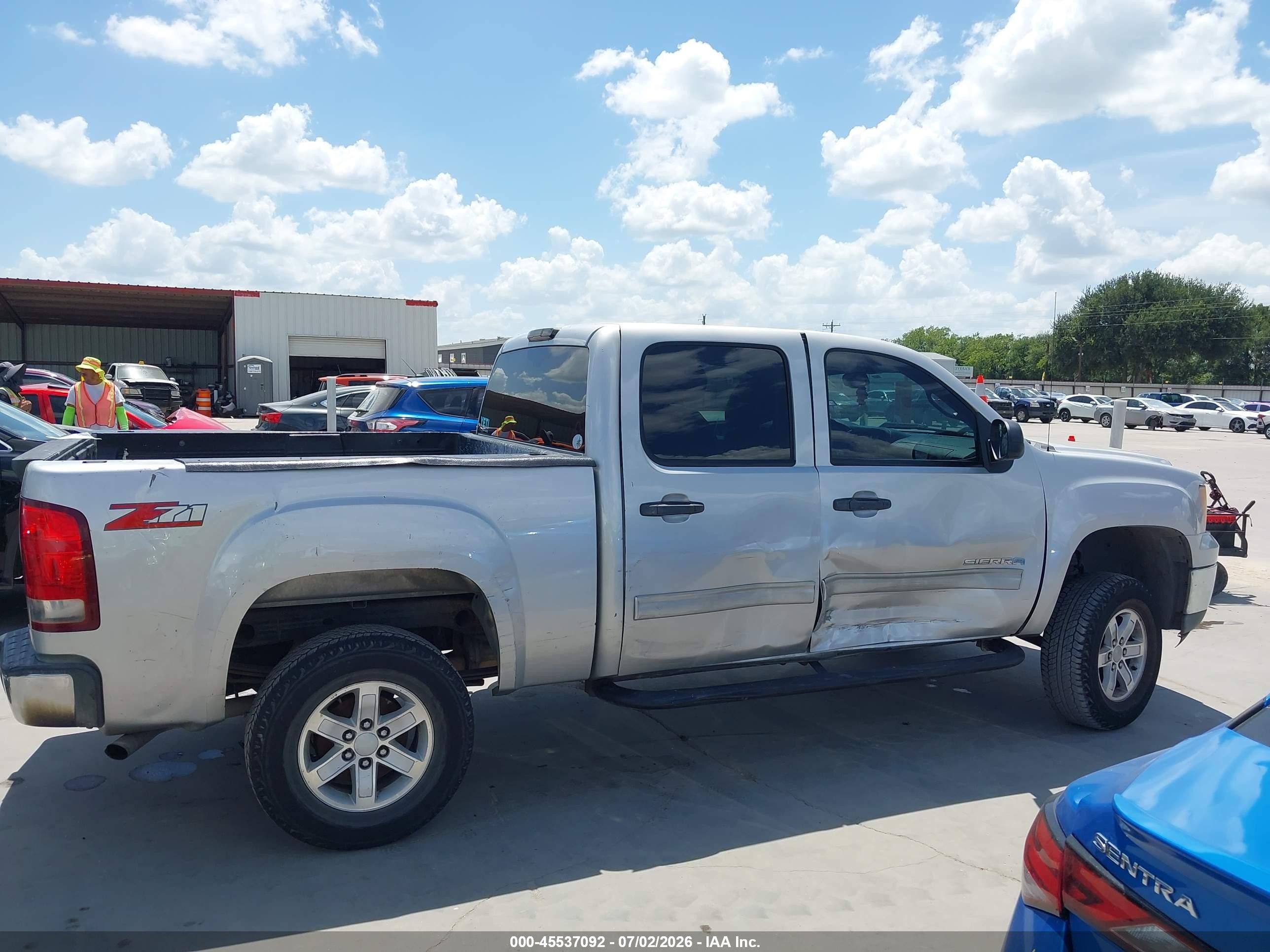 2011 Gmc Sierra 1500 Sle Серый vin: 3GTP1VE08BG106969