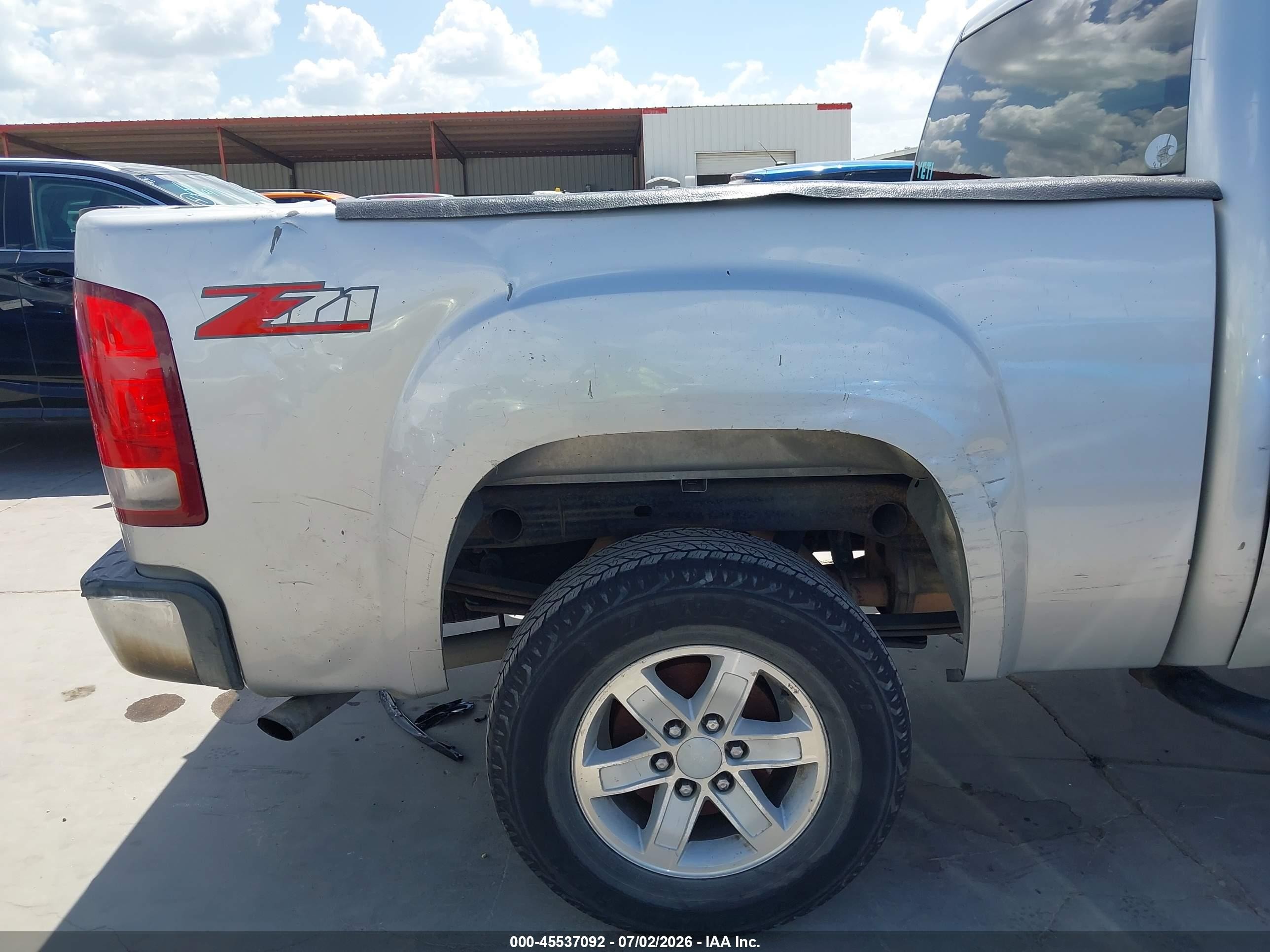2011 Gmc Sierra 1500 Sle Серый vin: 3GTP1VE08BG106969