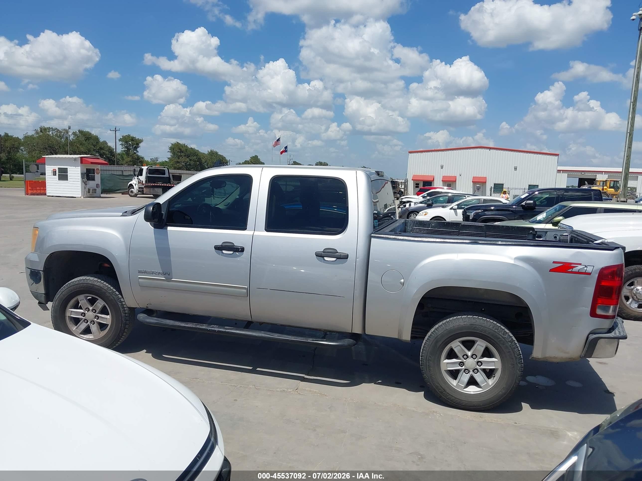 2011 Gmc Sierra 1500 Sle Серый vin: 3GTP1VE08BG106969