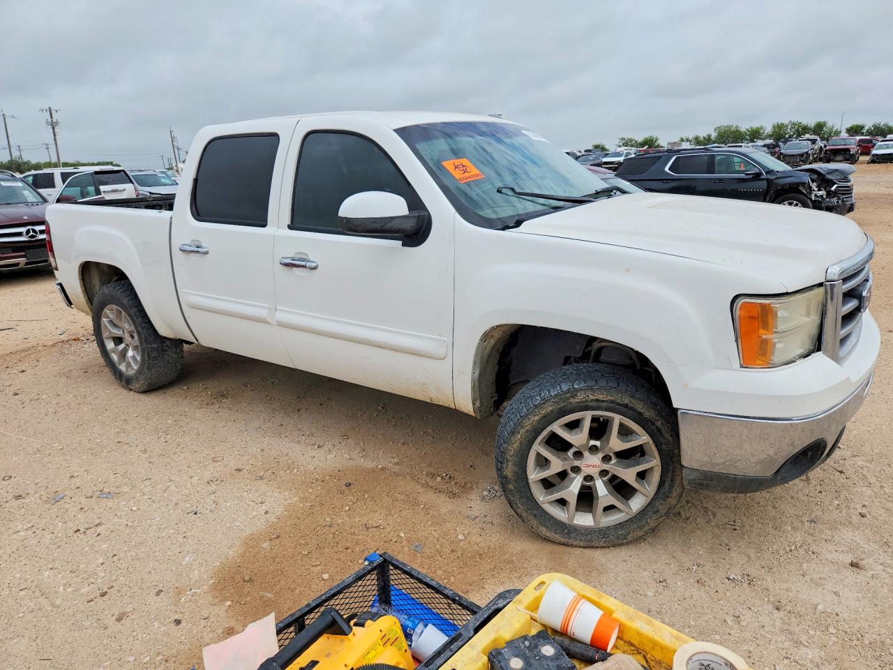 2012 Gmc Sierra C1500 Sle Белый vin: 3GTP1VE08CG109839