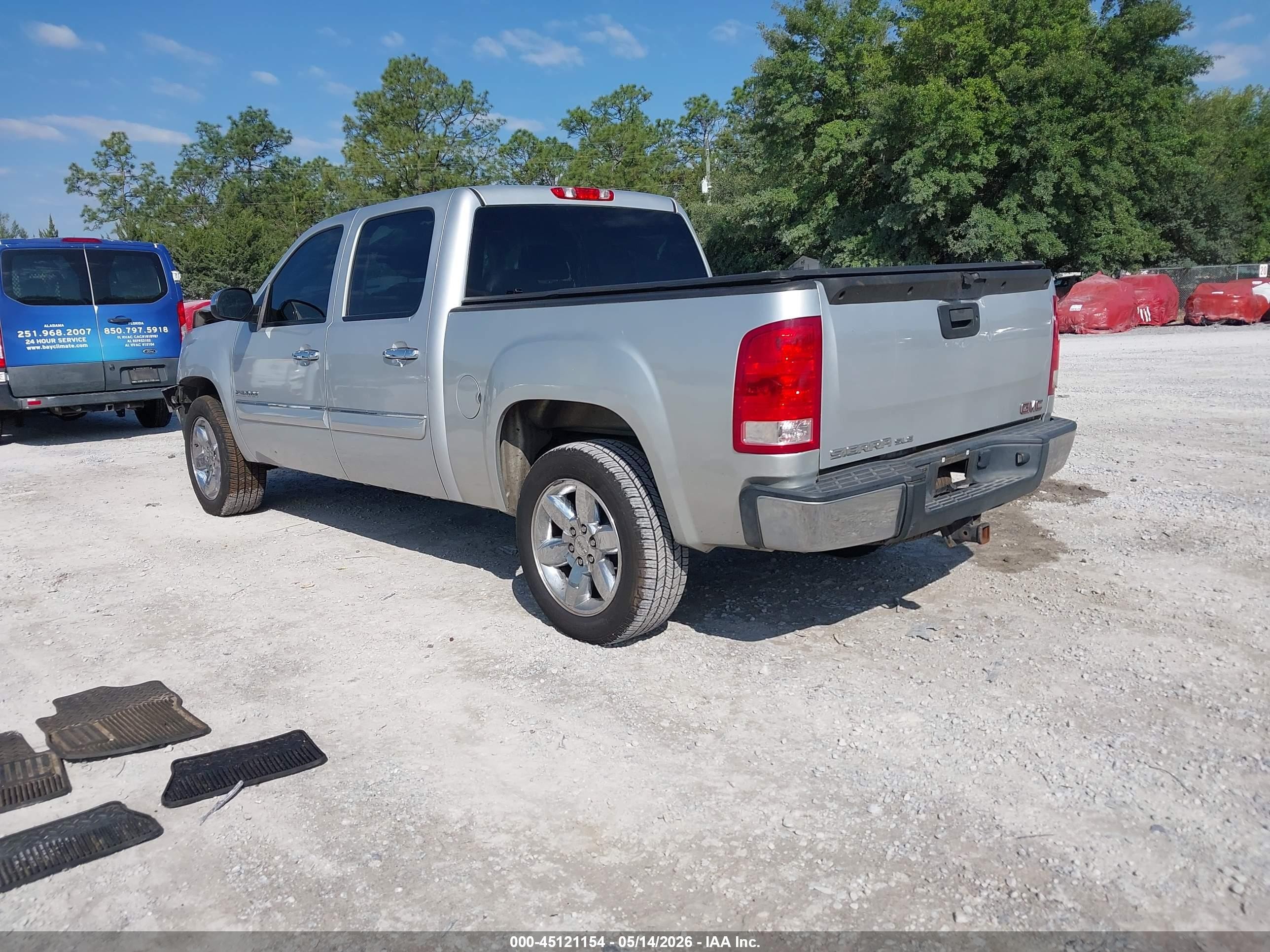 2012 Gmc Sierra 1500 Sle Silver vin: 3GTP1VE08CG213036
