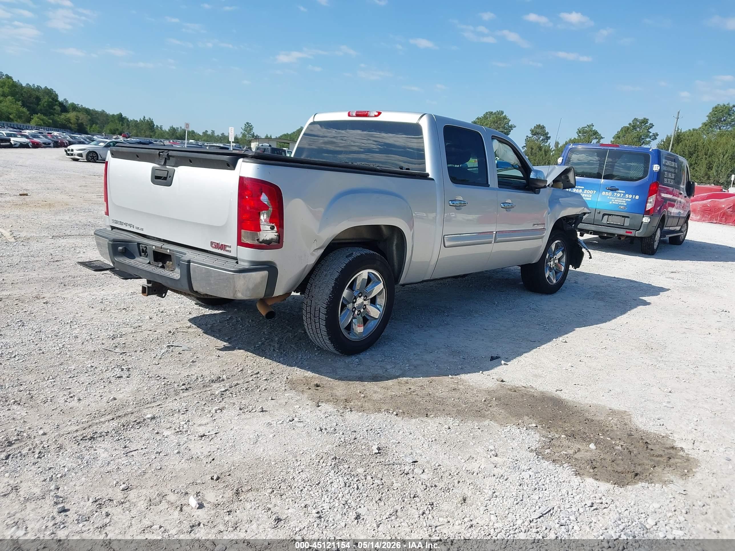 2012 Gmc Sierra 1500 Sle Silver vin: 3GTP1VE08CG213036