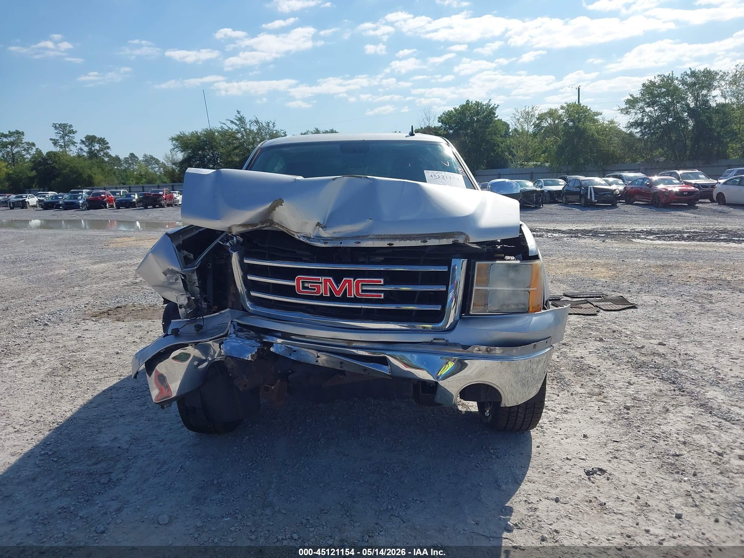 2012 Gmc Sierra 1500 Sle Silver vin: 3GTP1VE08CG213036