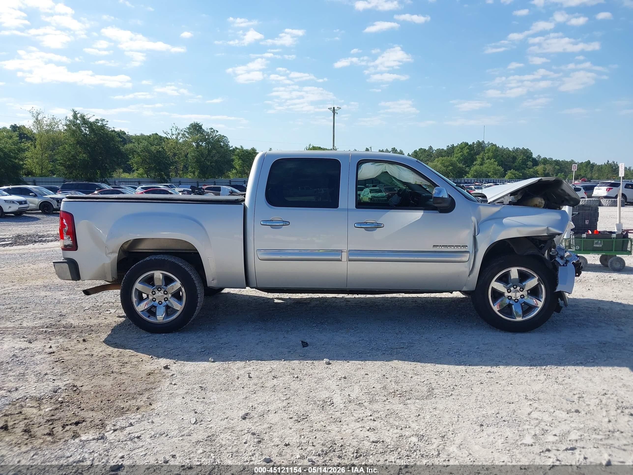 2012 Gmc Sierra 1500 Sle Silver vin: 3GTP1VE08CG213036