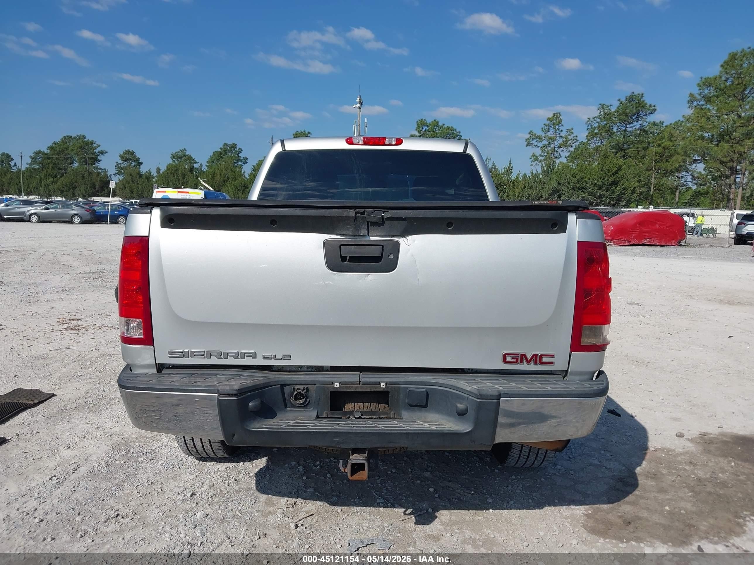 2012 Gmc Sierra 1500 Sle Silver vin: 3GTP1VE08CG213036