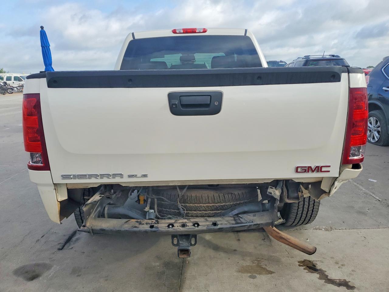 2013 Gmc Sierra C1500 Sle White vin: 3GTP1VE08DG167645