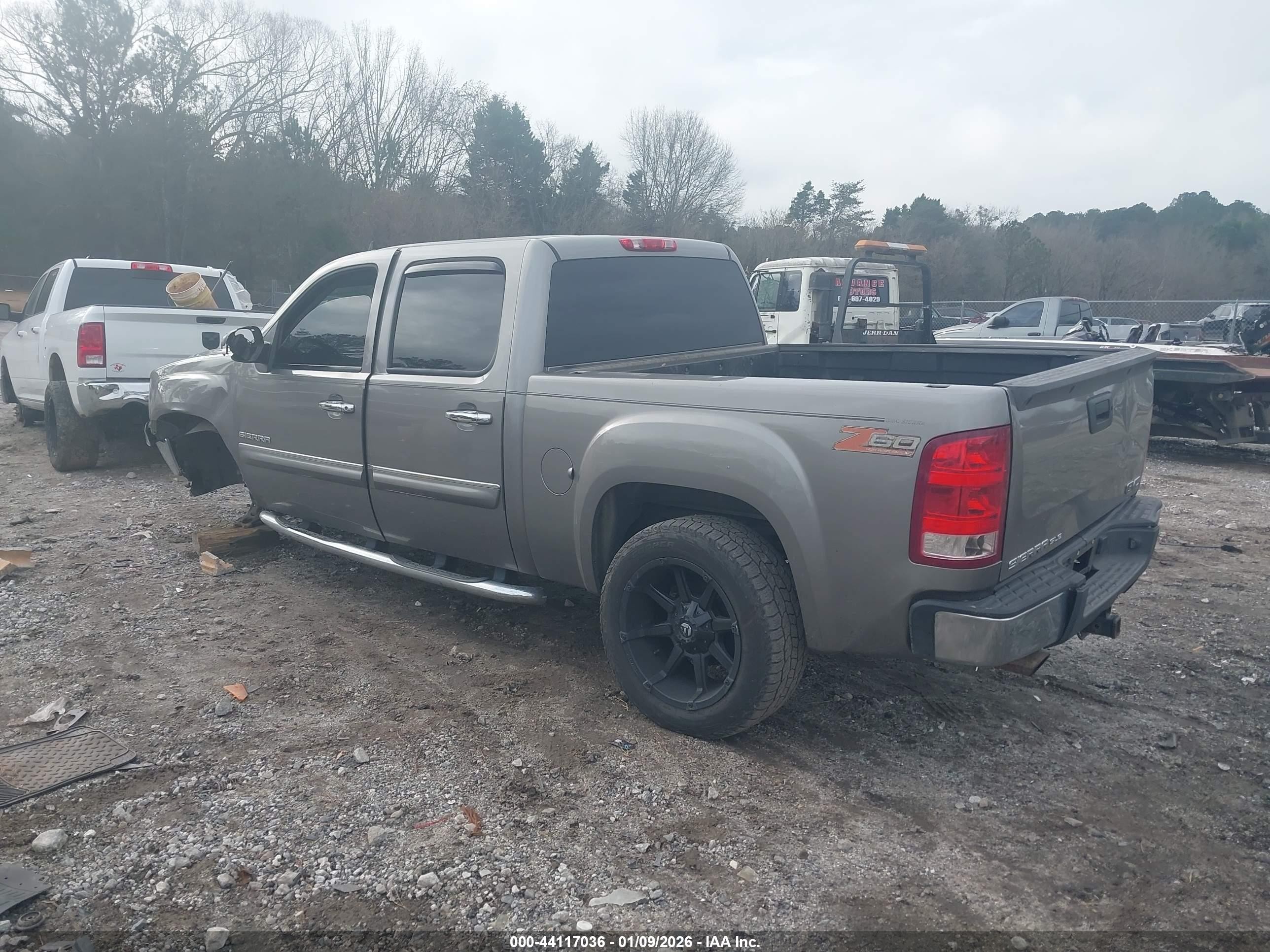 2013 Gmc Sierra 1500 Sle Gray vin: 3GTP1VE08DG225494
