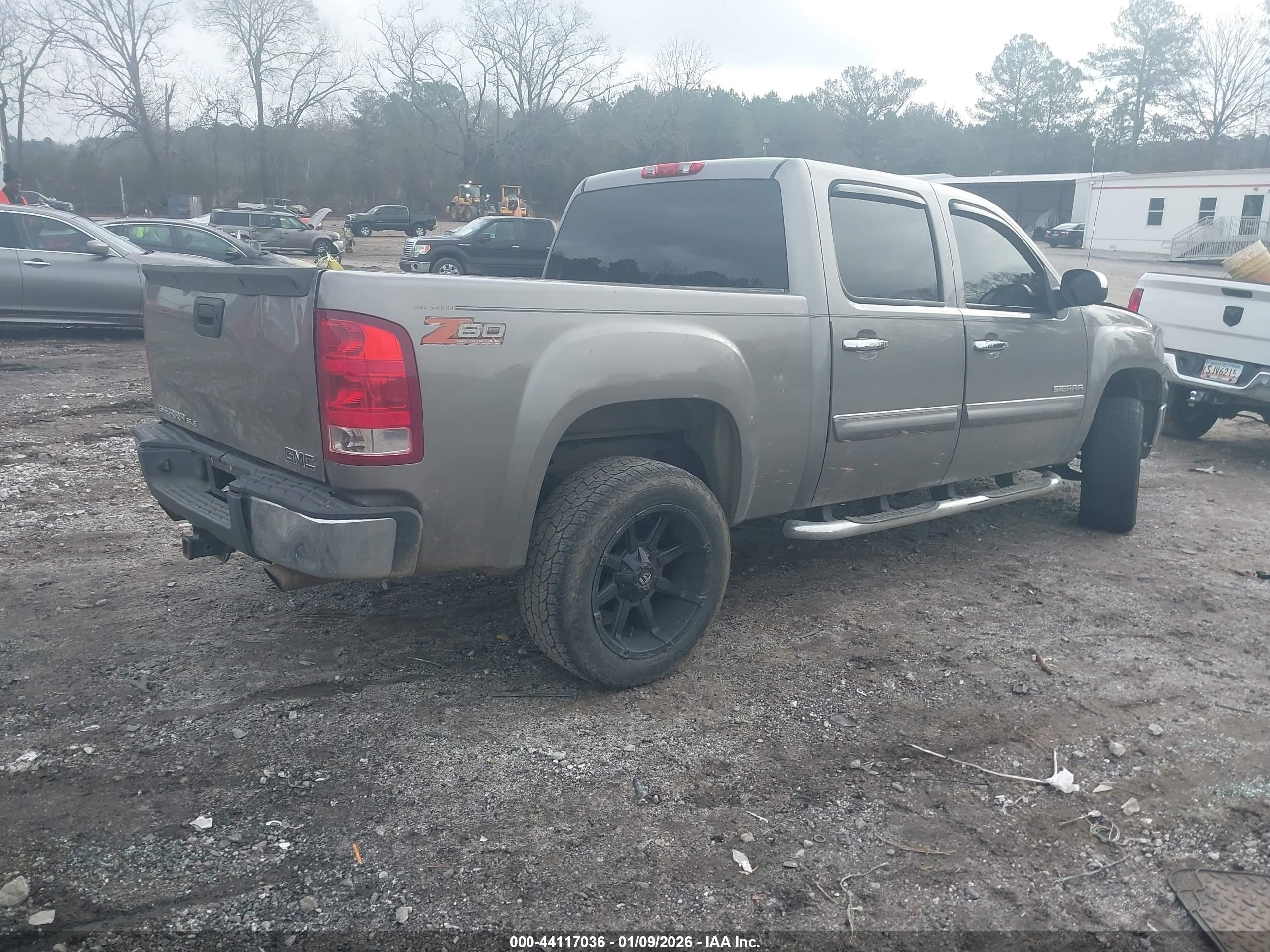 2013 Gmc Sierra 1500 Sle Gray vin: 3GTP1VE08DG225494