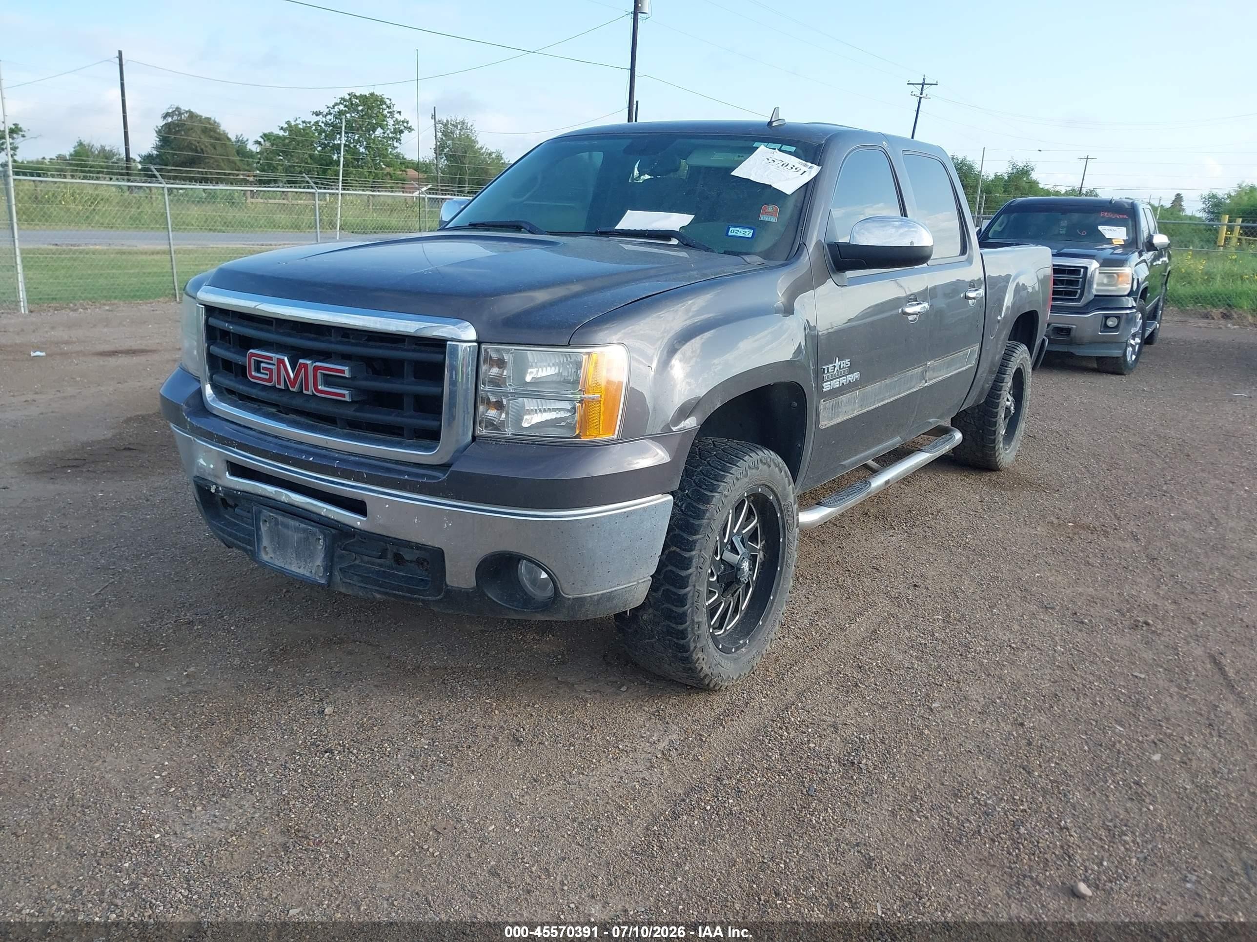 2011 Gmc Sierra 1500 Sle Gray vin: 3GTP1VE09BG249641