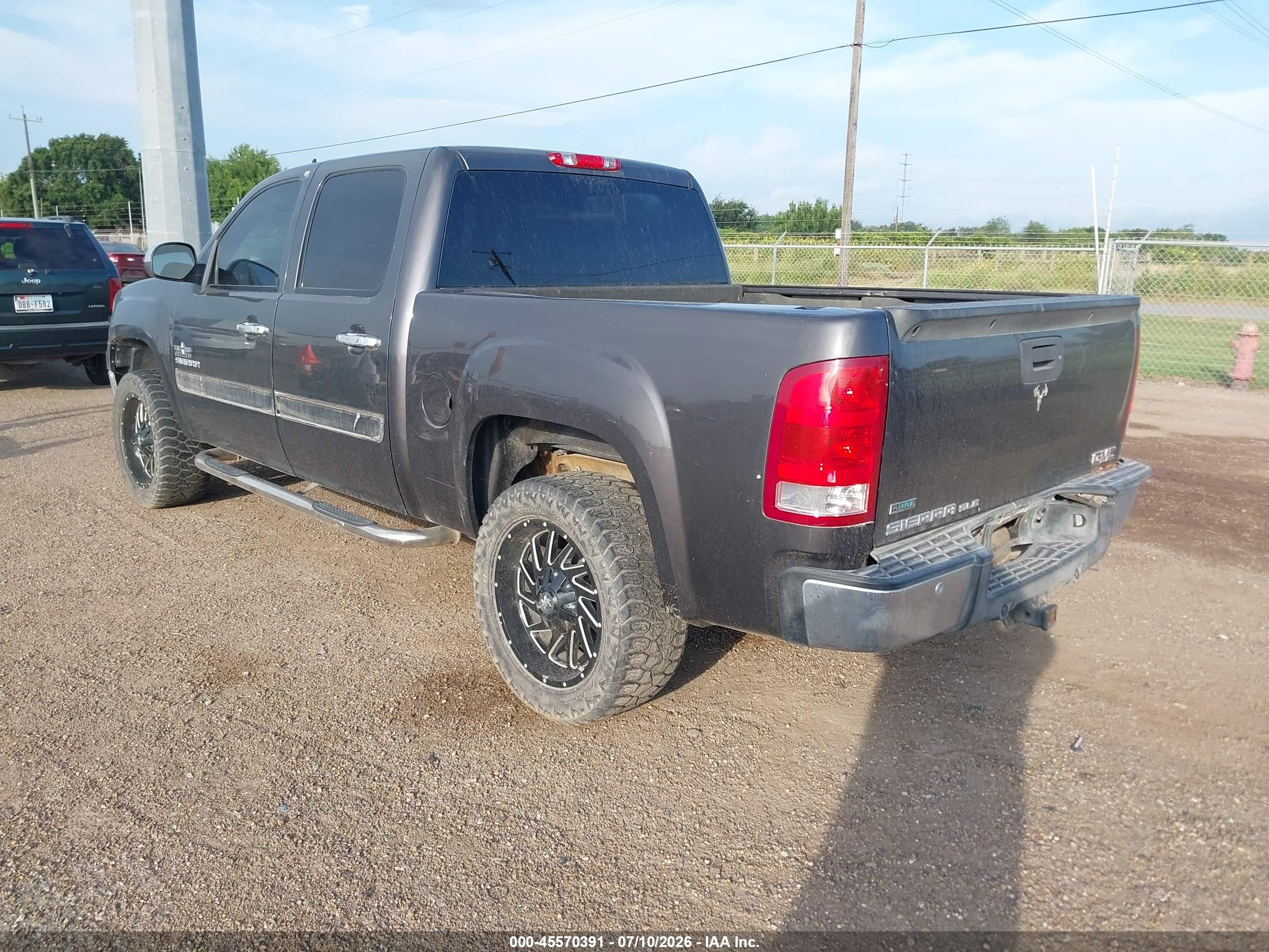 2011 Gmc Sierra 1500 Sle Gray vin: 3GTP1VE09BG249641