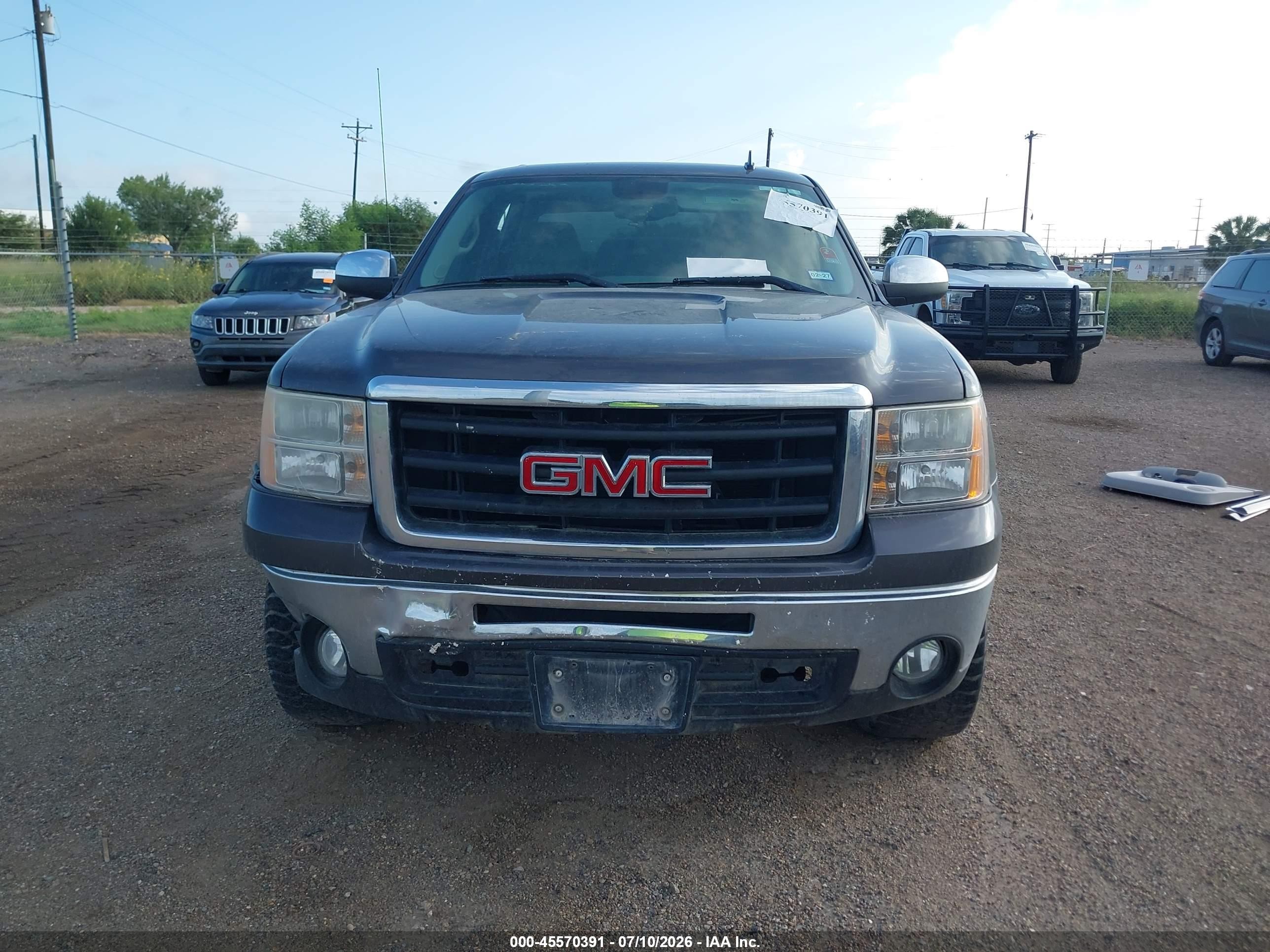 2011 Gmc Sierra 1500 Sle Gray vin: 3GTP1VE09BG249641