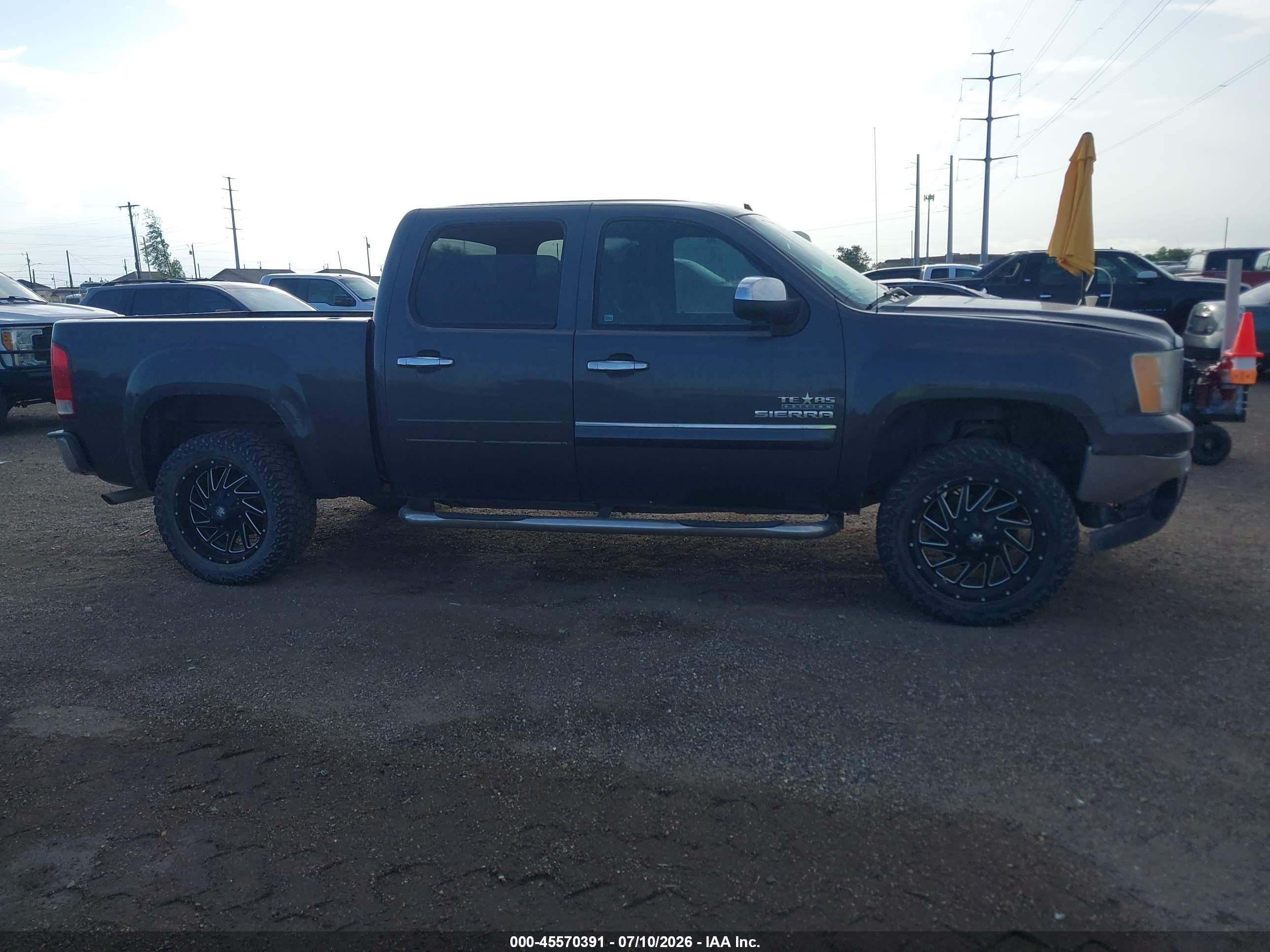 2011 Gmc Sierra 1500 Sle Gray vin: 3GTP1VE09BG249641