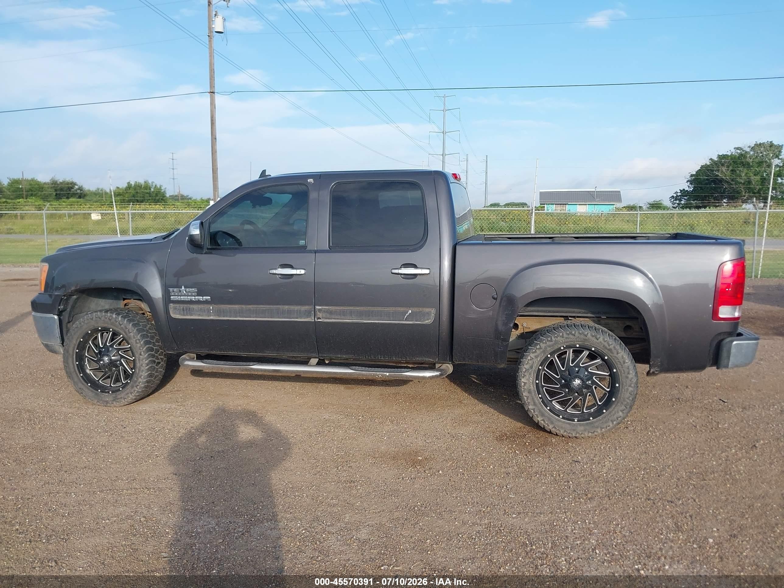2011 Gmc Sierra 1500 Sle Gray vin: 3GTP1VE09BG249641