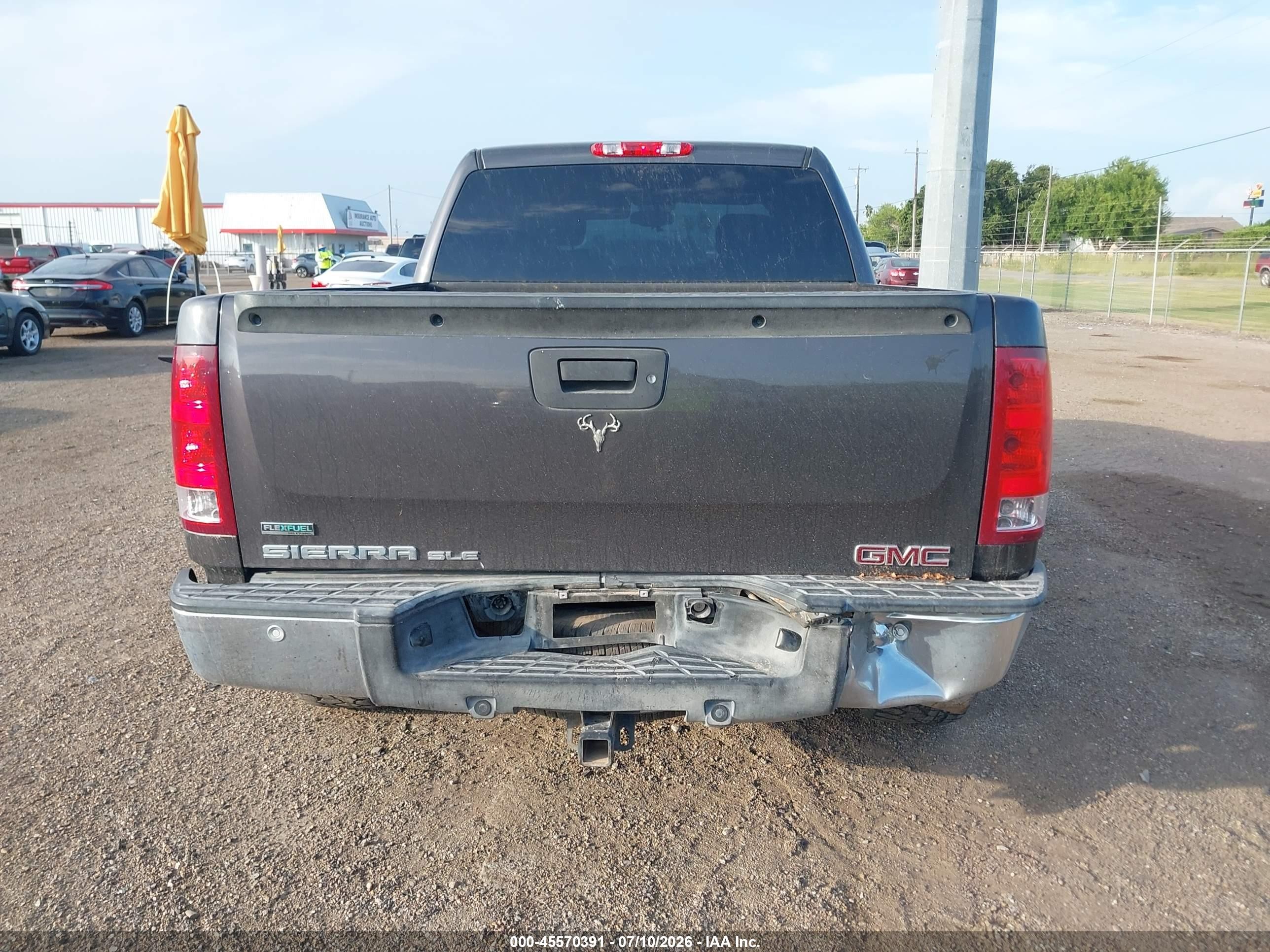 2011 Gmc Sierra 1500 Sle Gray vin: 3GTP1VE09BG249641