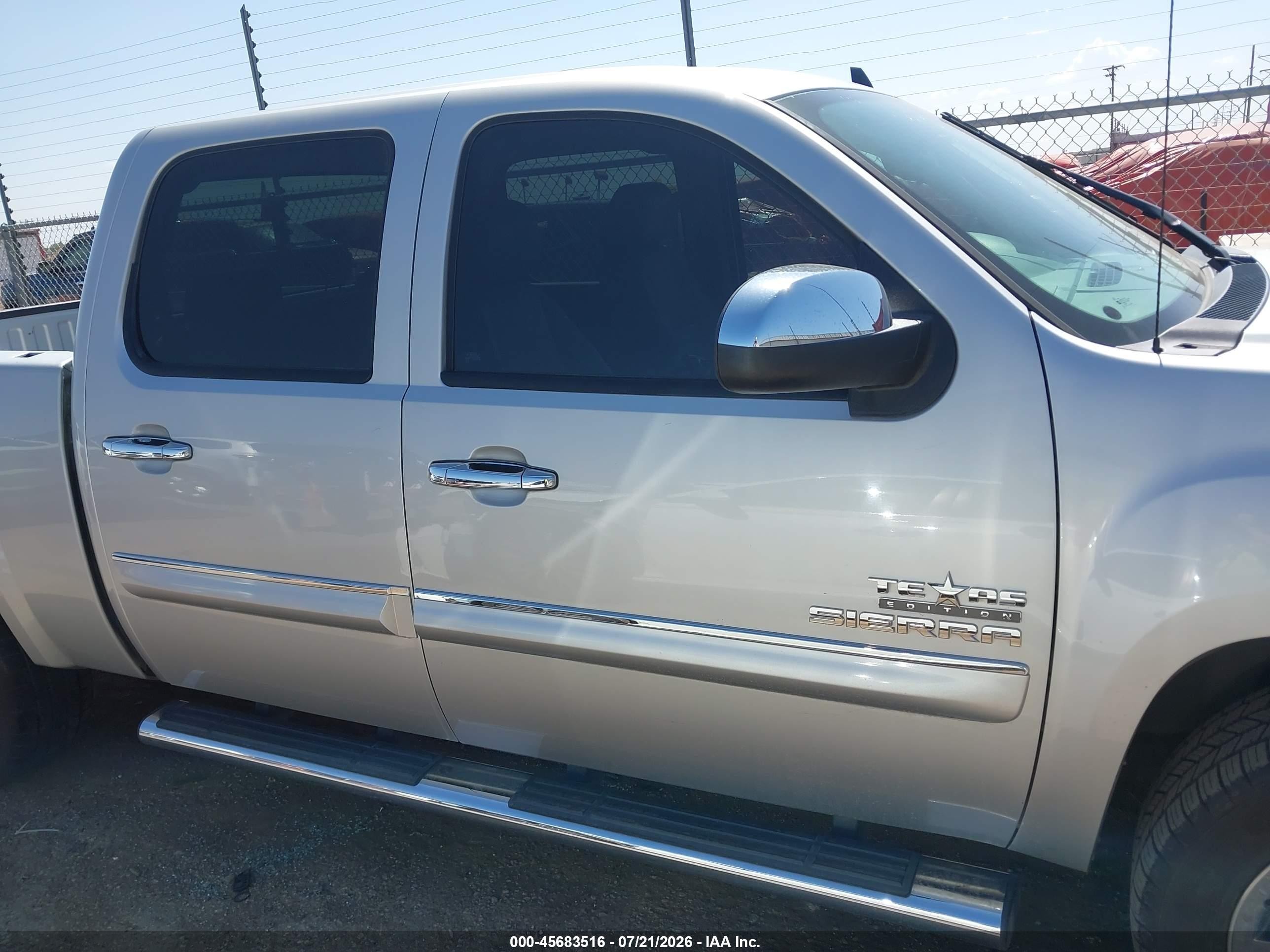 2011 Gmc Sierra 1500 Sle Silver vin: 3GTP1VE09BG382156