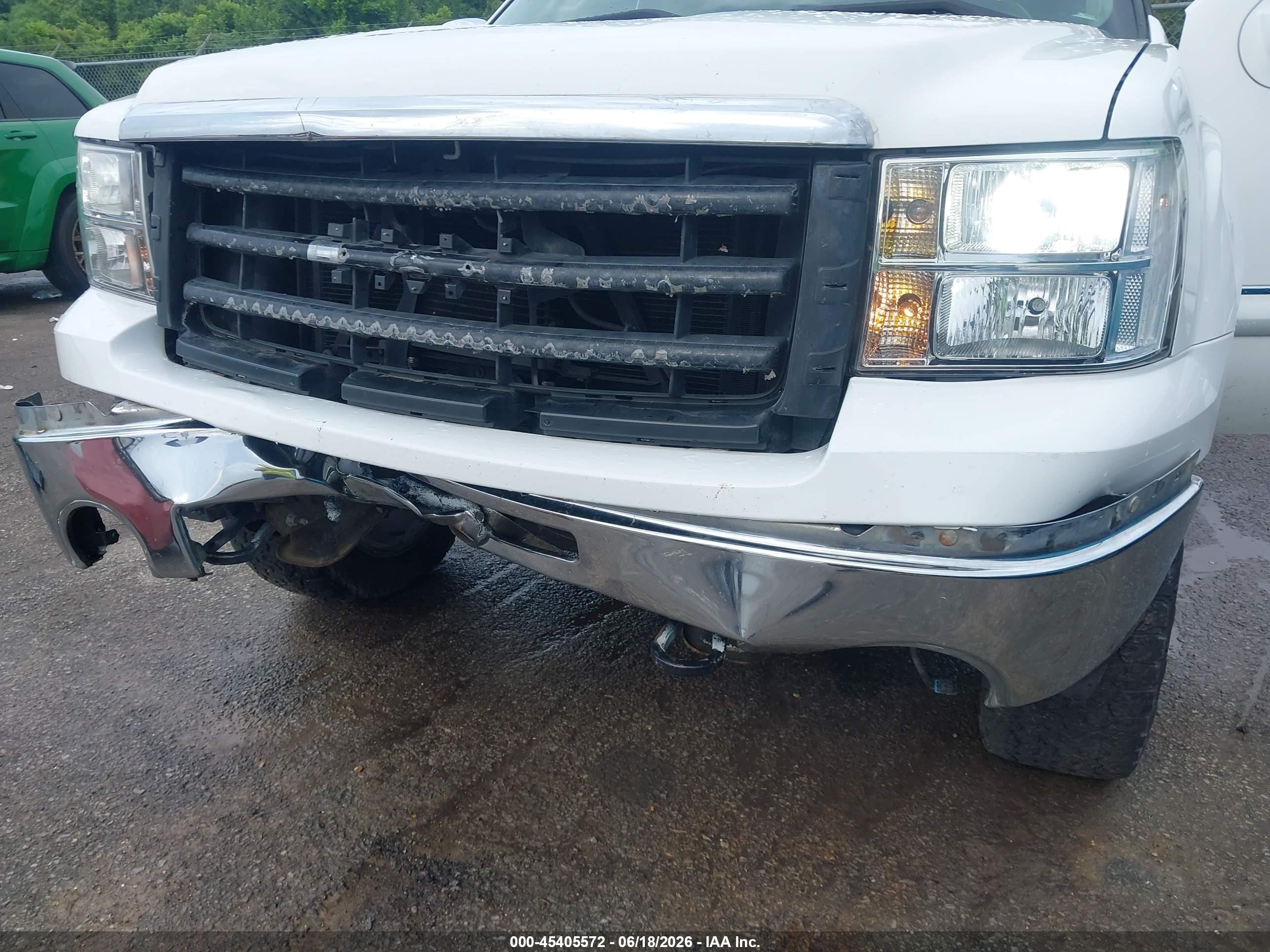 2012 Gmc Sierra 1500 Sle White vin: 3GTP1VE09CG157947