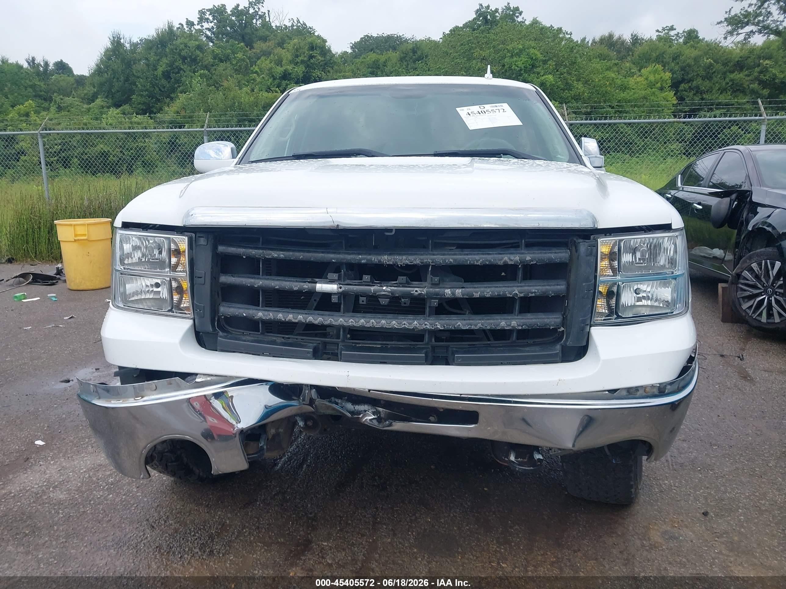 2012 Gmc Sierra 1500 Sle White vin: 3GTP1VE09CG157947