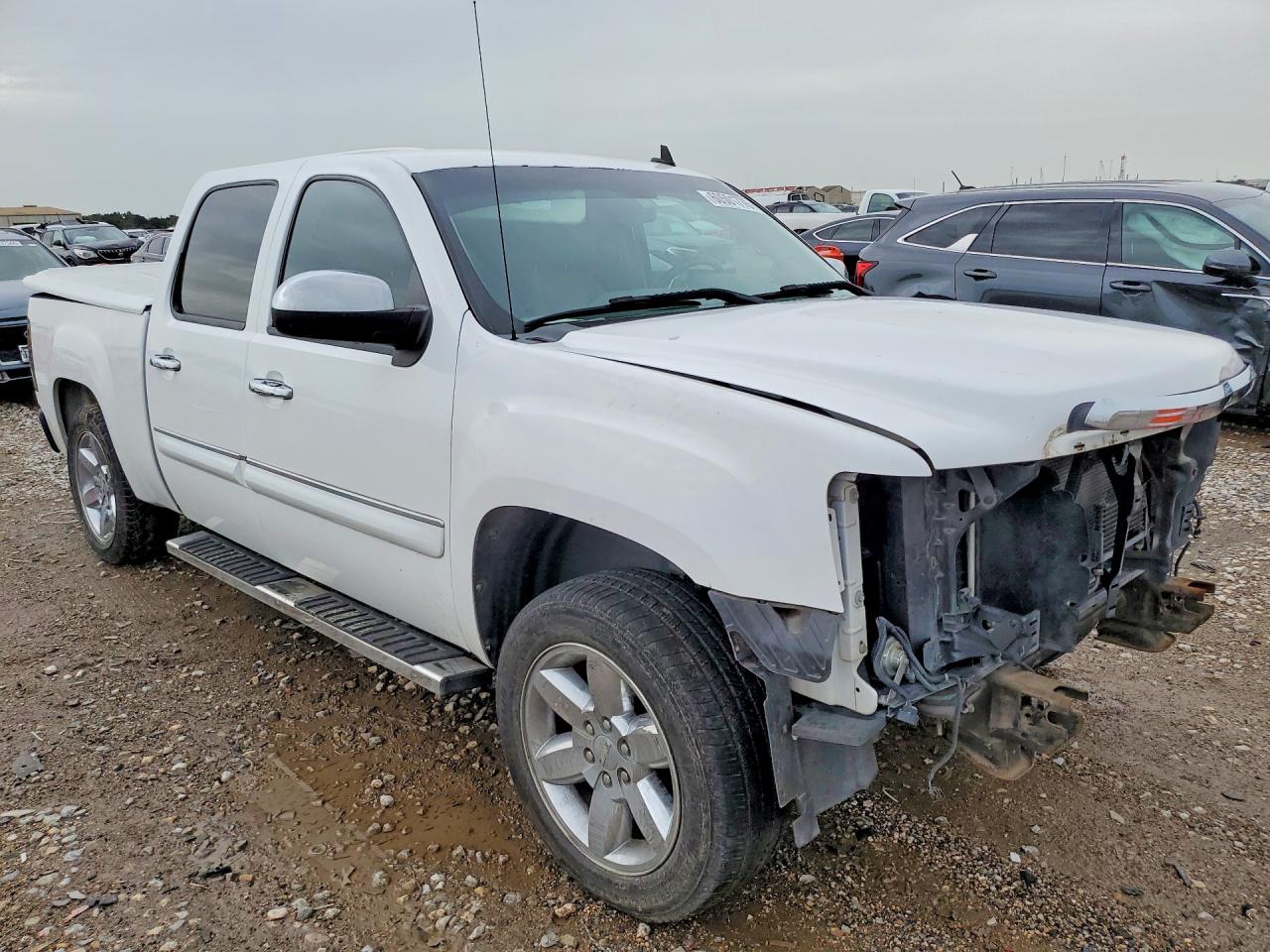 2012 Gmc Sierra C1500 Sle White vin: 3GTP1VE09CG175963