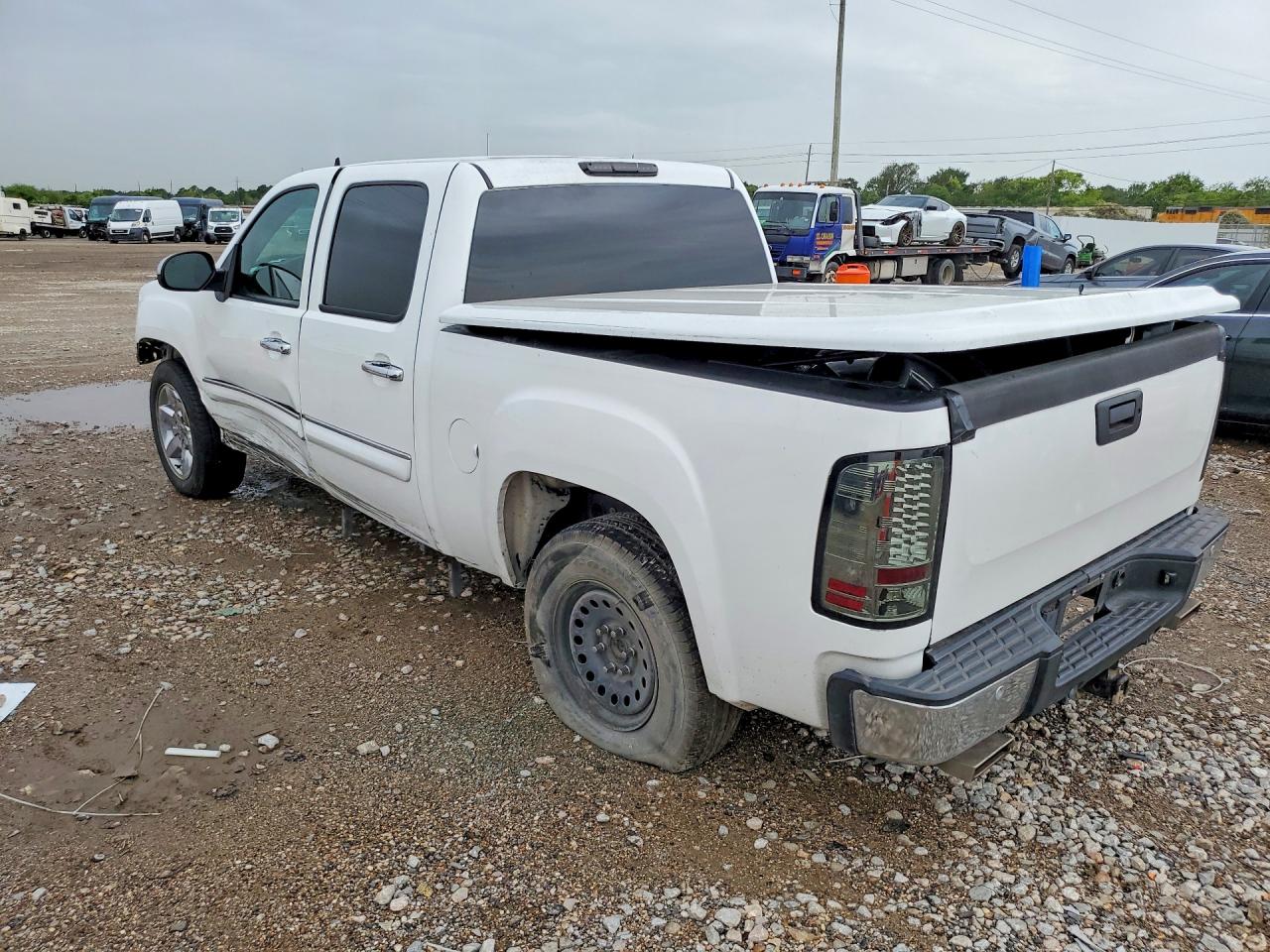 2012 Gmc Sierra C1500 Sle White vin: 3GTP1VE09CG175963