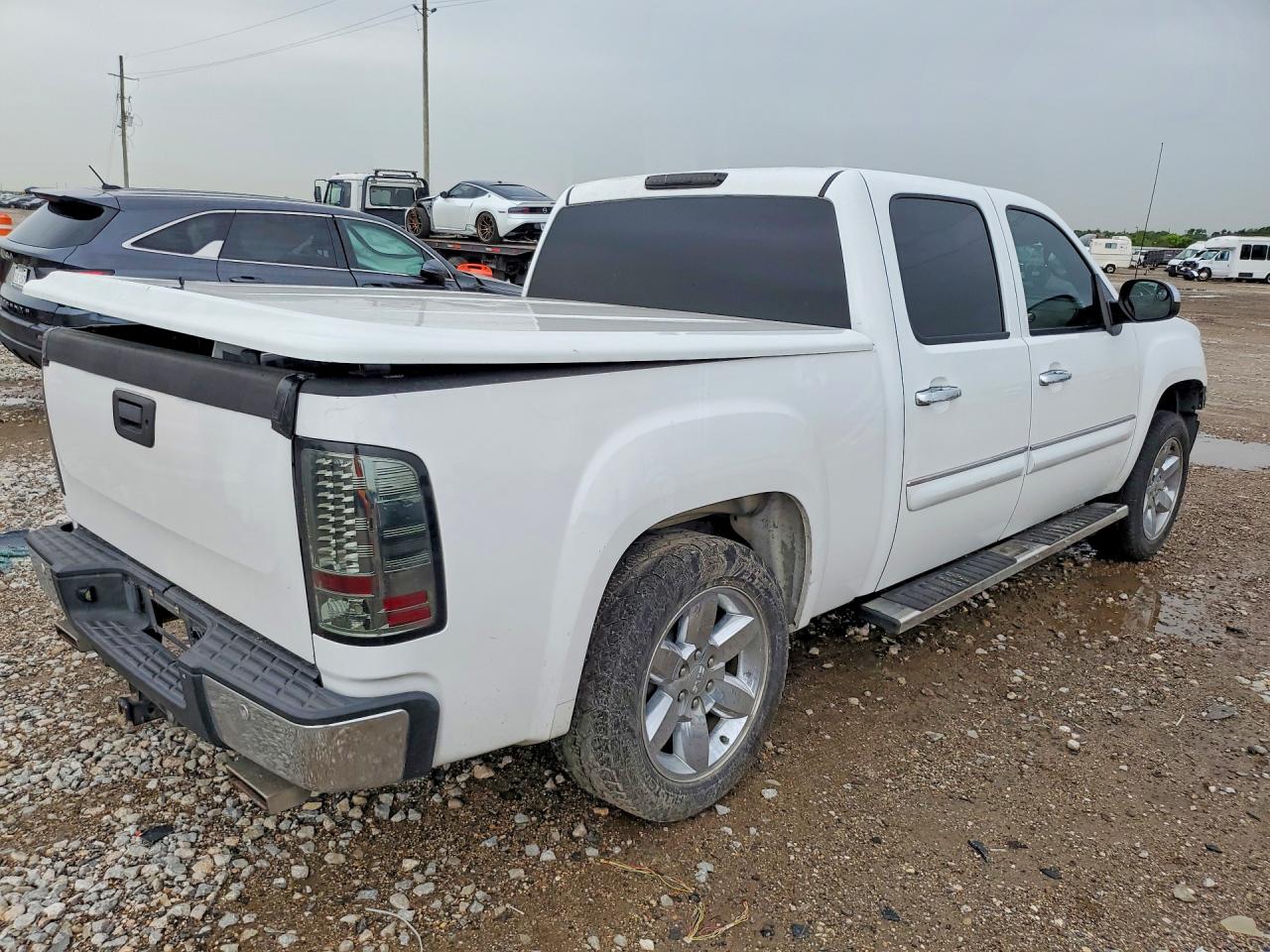 2012 Gmc Sierra C1500 Sle White vin: 3GTP1VE09CG175963