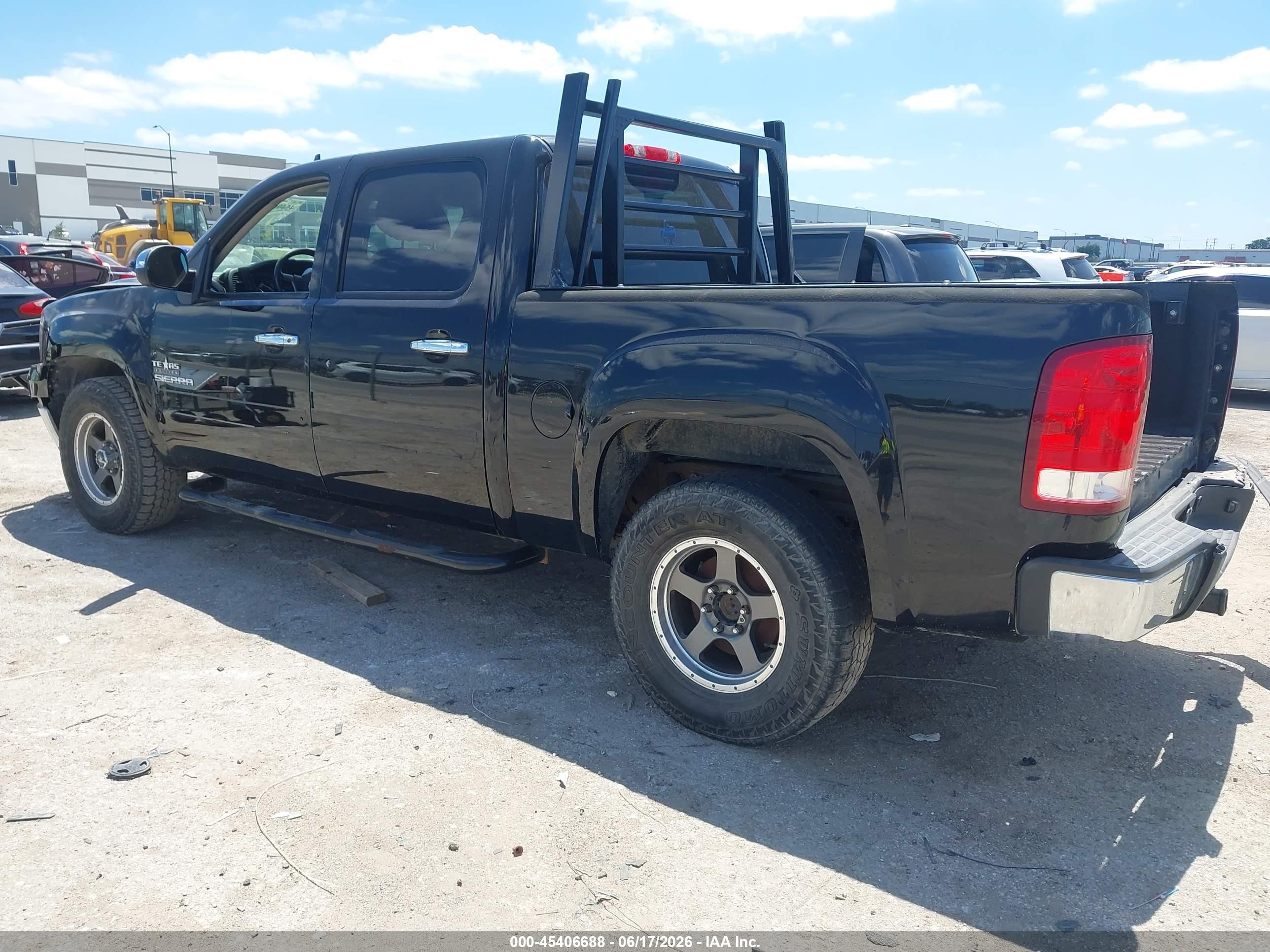 2012 Gmc Sierra 1500 Sle Black vin: 3GTP1VE09CG209190