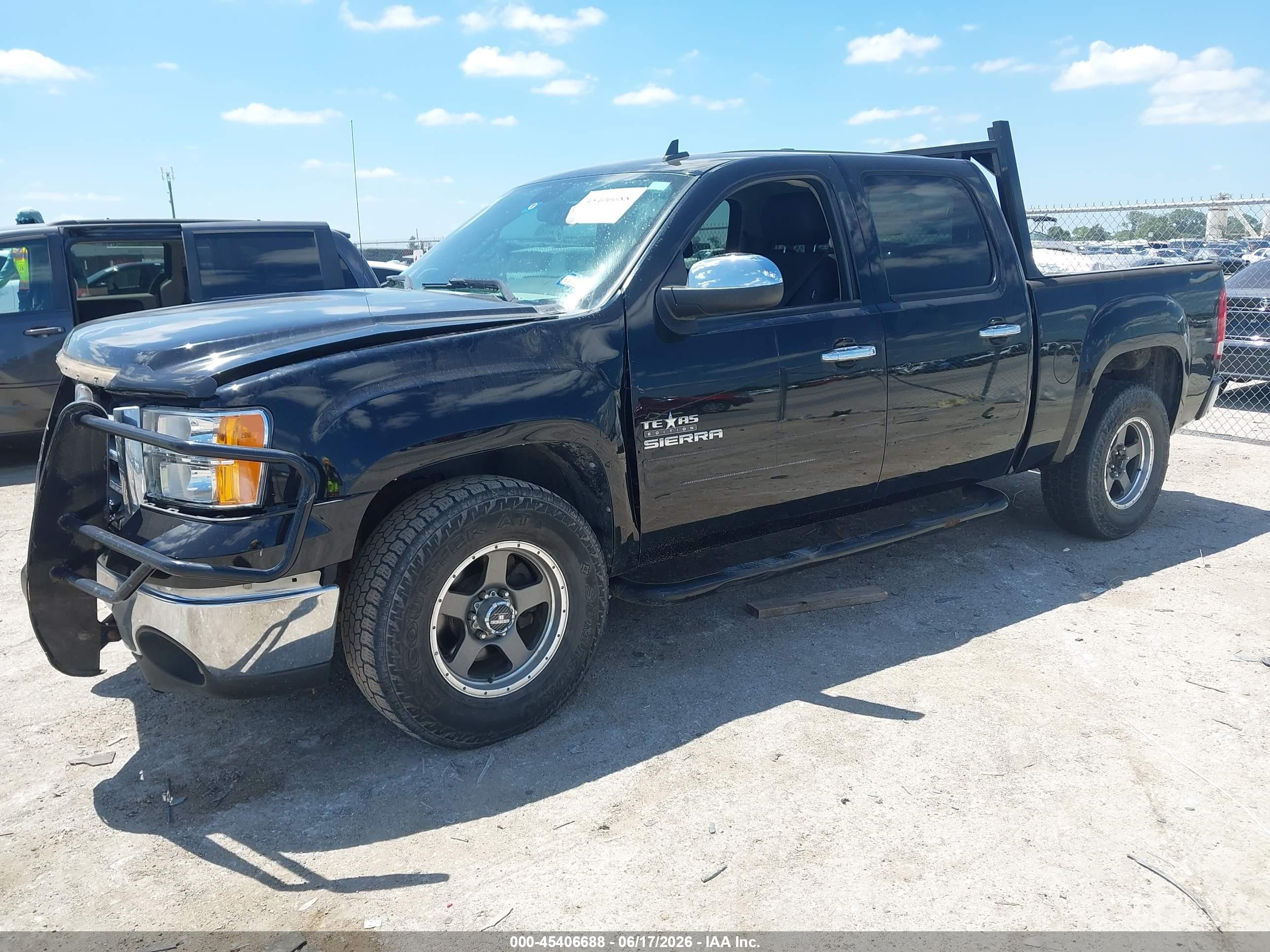 2012 Gmc Sierra 1500 Sle Black vin: 3GTP1VE09CG209190