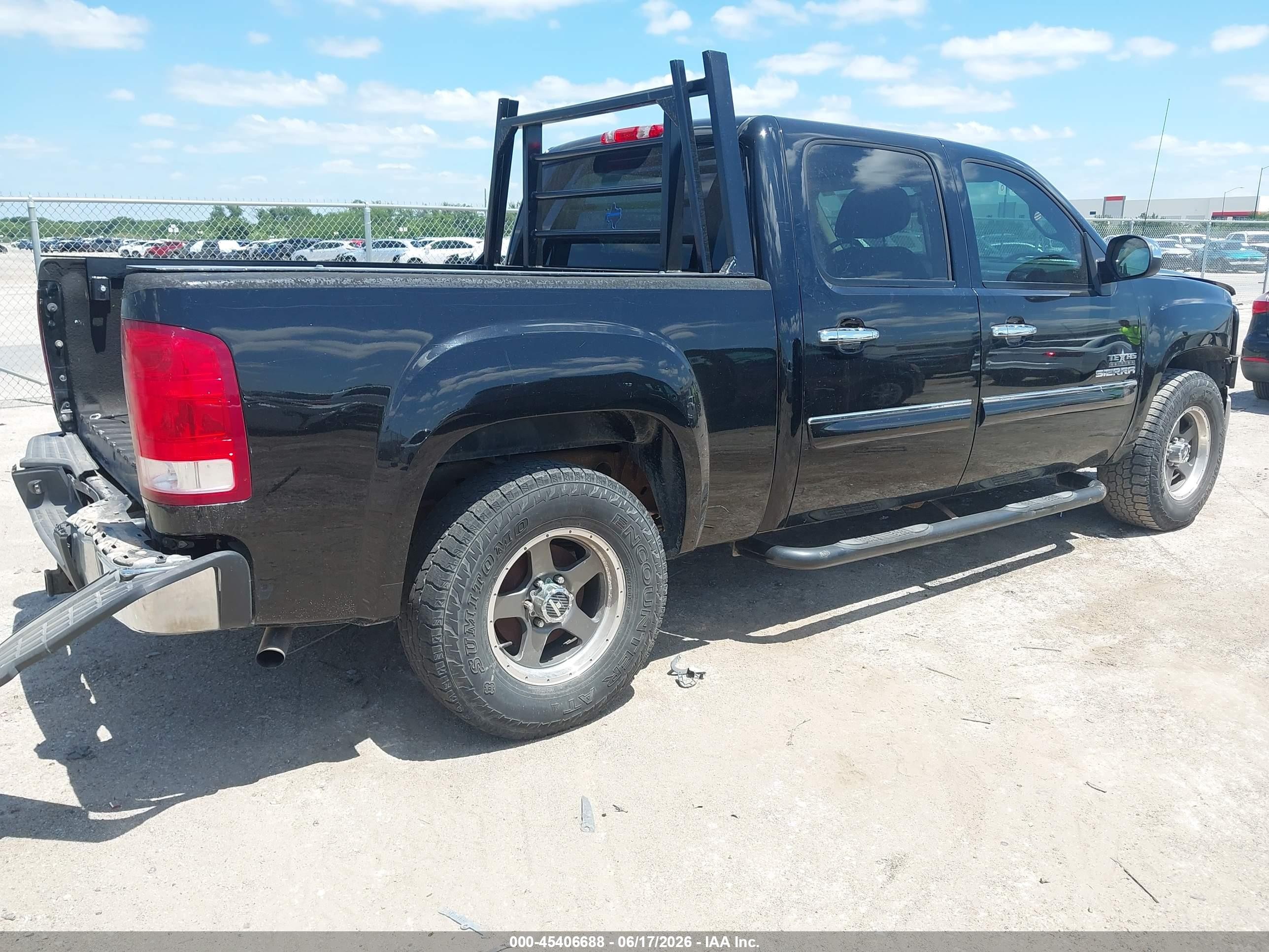 2012 Gmc Sierra 1500 Sle Black vin: 3GTP1VE09CG209190