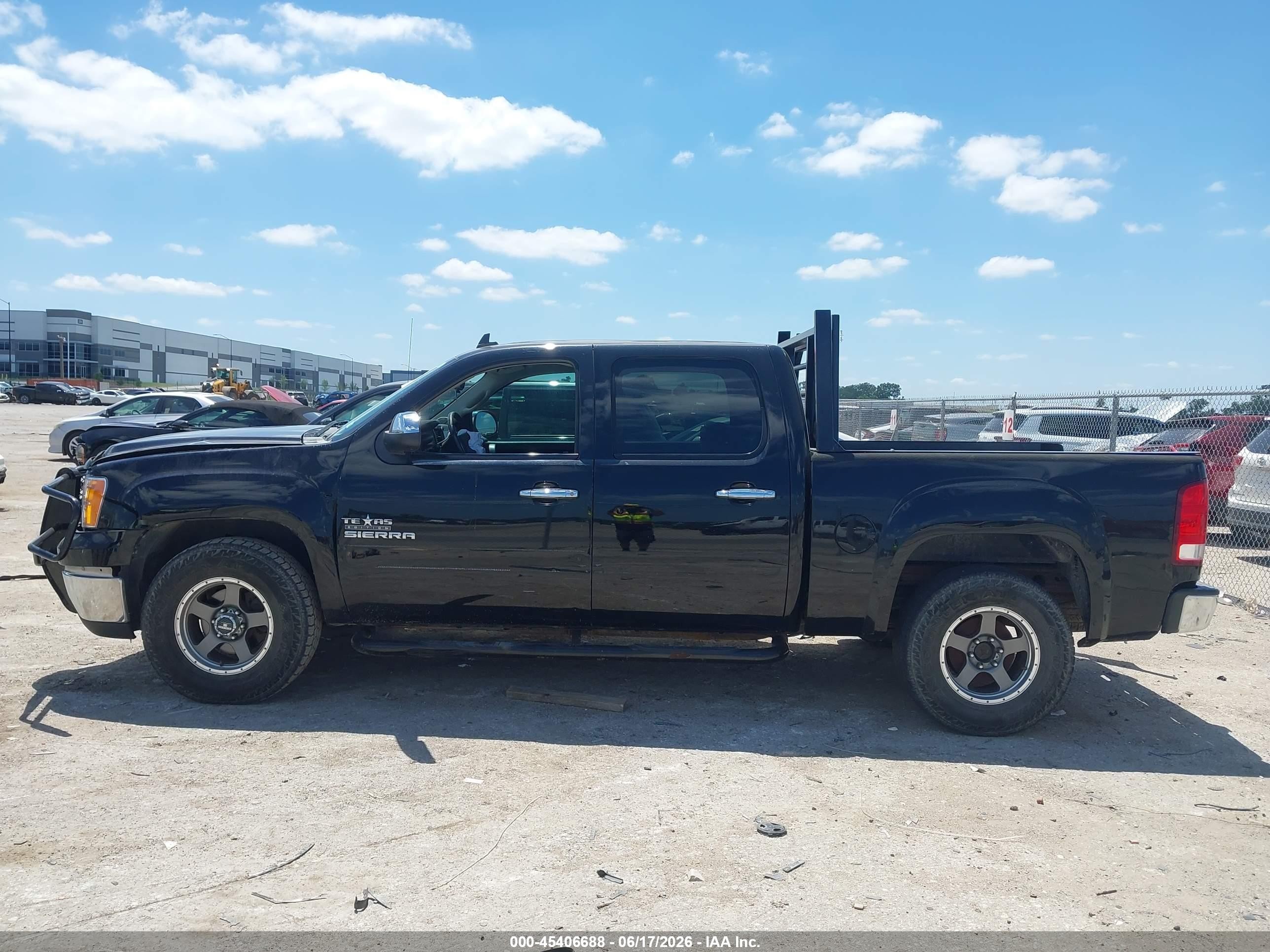 2012 Gmc Sierra 1500 Sle Black vin: 3GTP1VE09CG209190