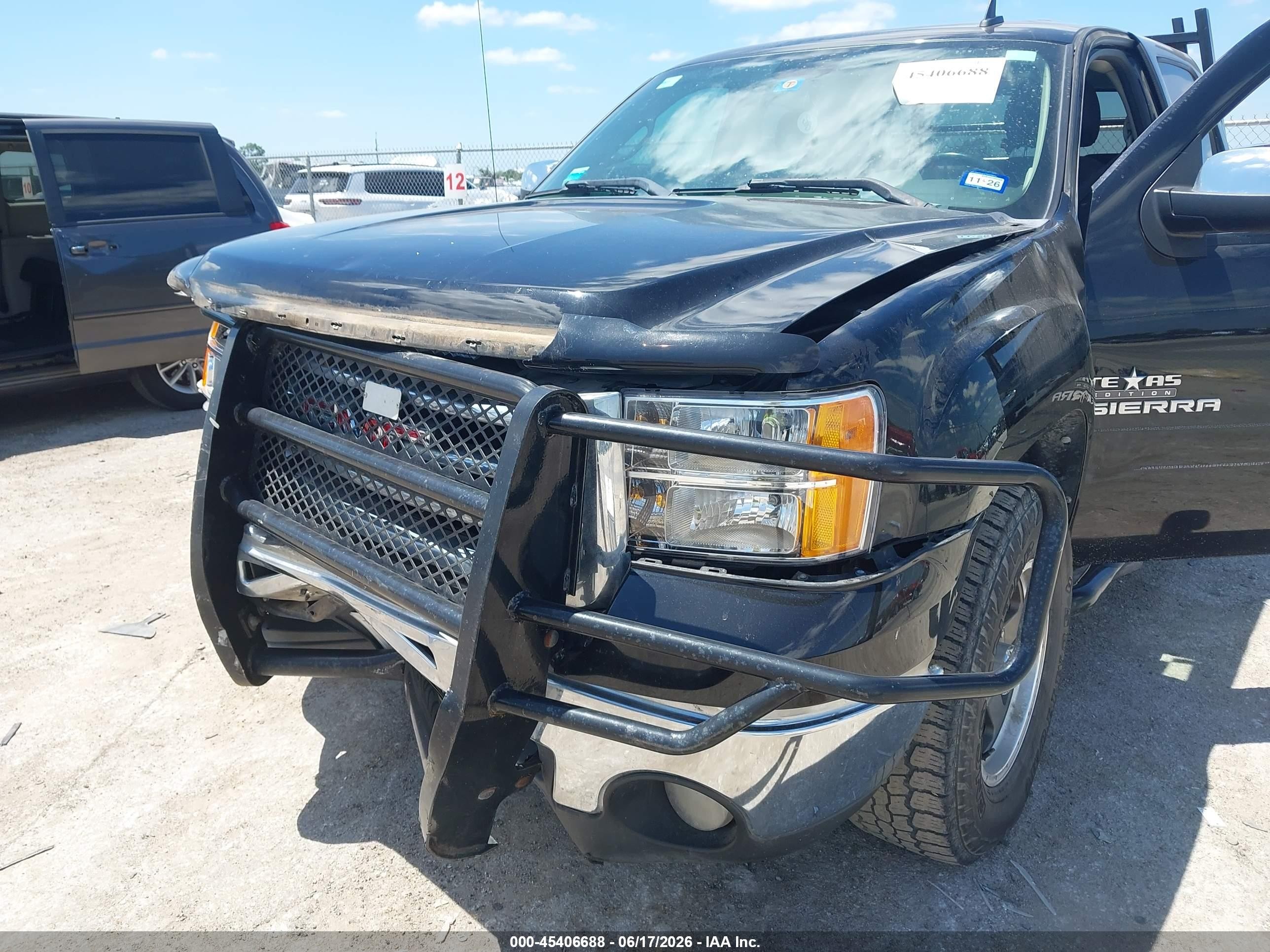 2012 Gmc Sierra 1500 Sle Black vin: 3GTP1VE09CG209190