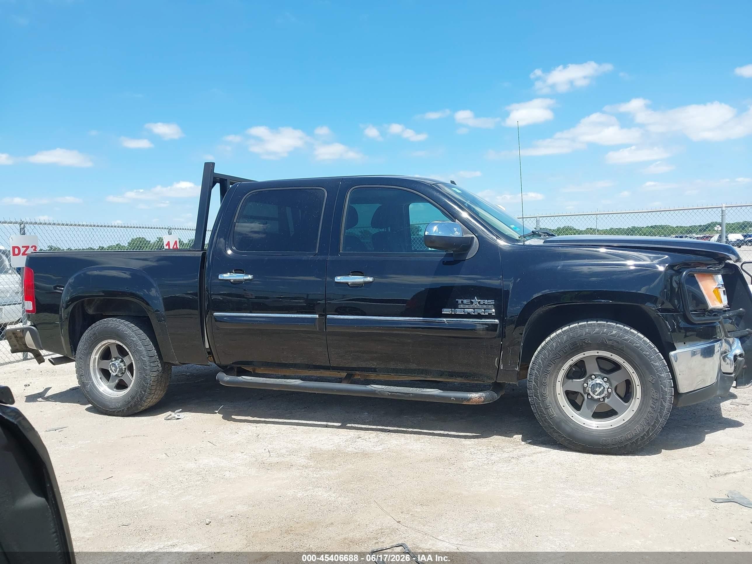 2012 Gmc Sierra 1500 Sle Black vin: 3GTP1VE09CG209190