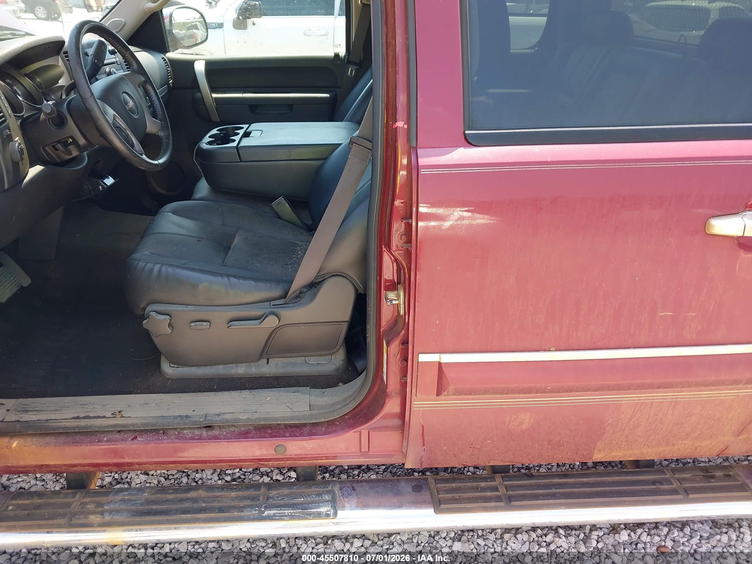 2013 Gmc Sierra 1500 Sle Red vin: 3GTP1VE09DG279127