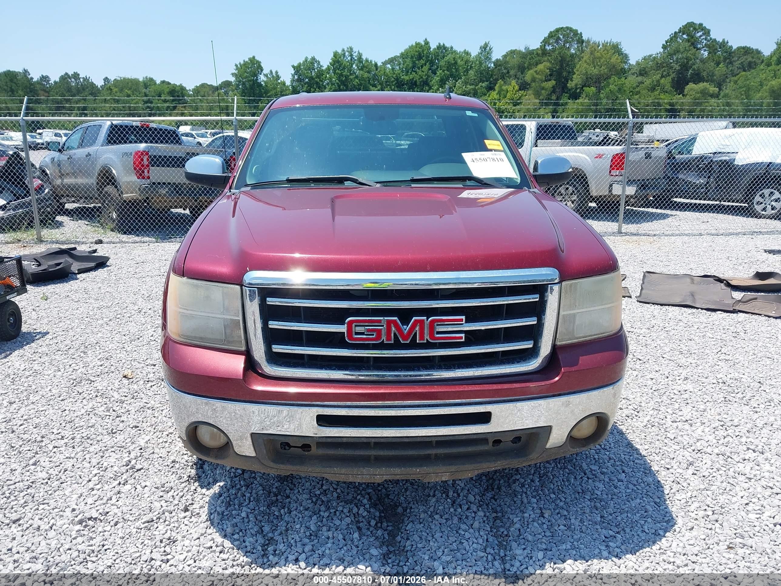 2013 Gmc Sierra 1500 Sle Red vin: 3GTP1VE09DG279127