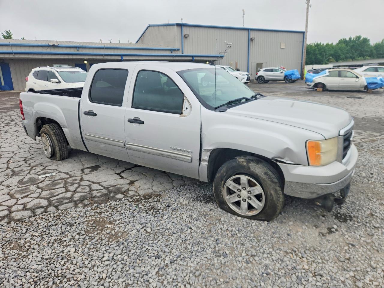 2011 Gmc Sierra C1500 Sle Gray vin: 3GTP1VE0XBG198568