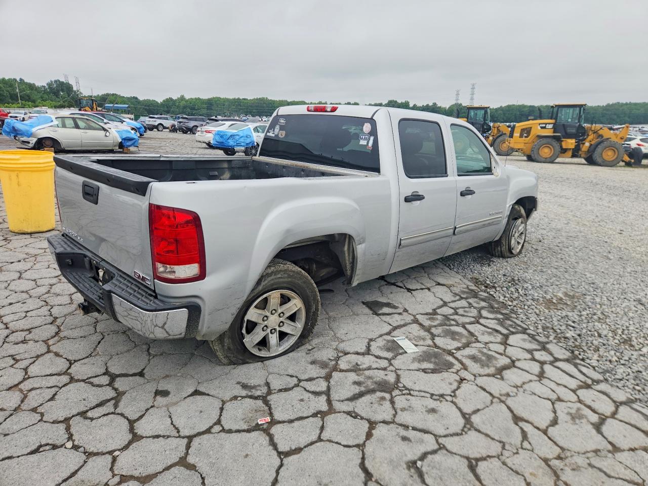 2011 Gmc Sierra C1500 Sle Gray vin: 3GTP1VE0XBG198568