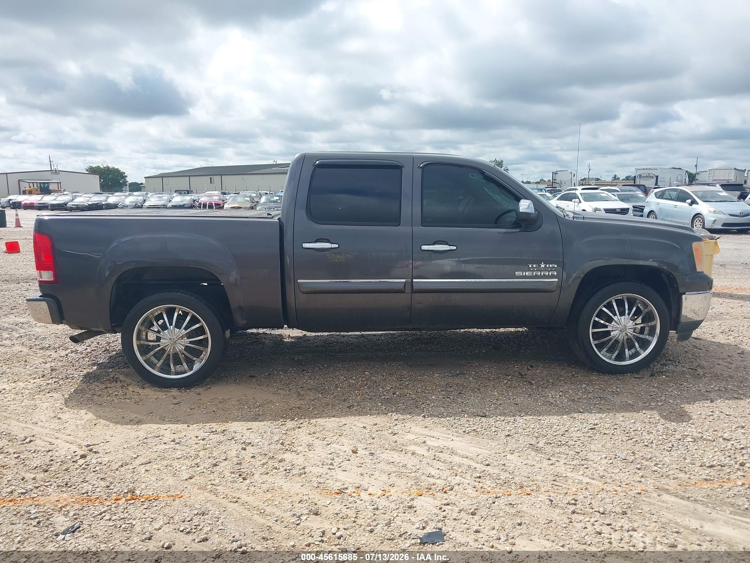 2011 Gmc Sierra 1500 Sle Gray vin: 3GTP1VE0XBG235182