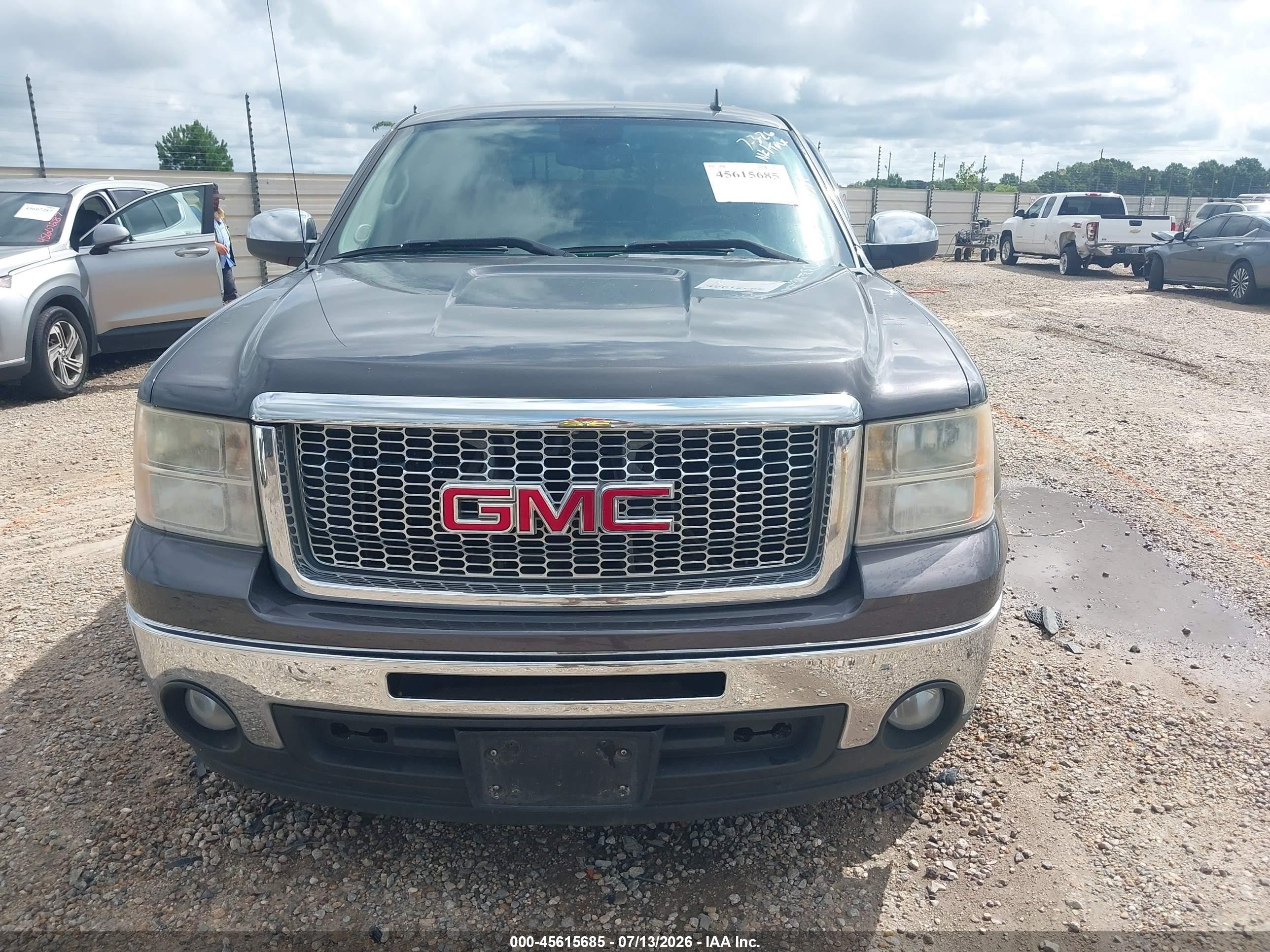 2011 Gmc Sierra 1500 Sle Gray vin: 3GTP1VE0XBG235182