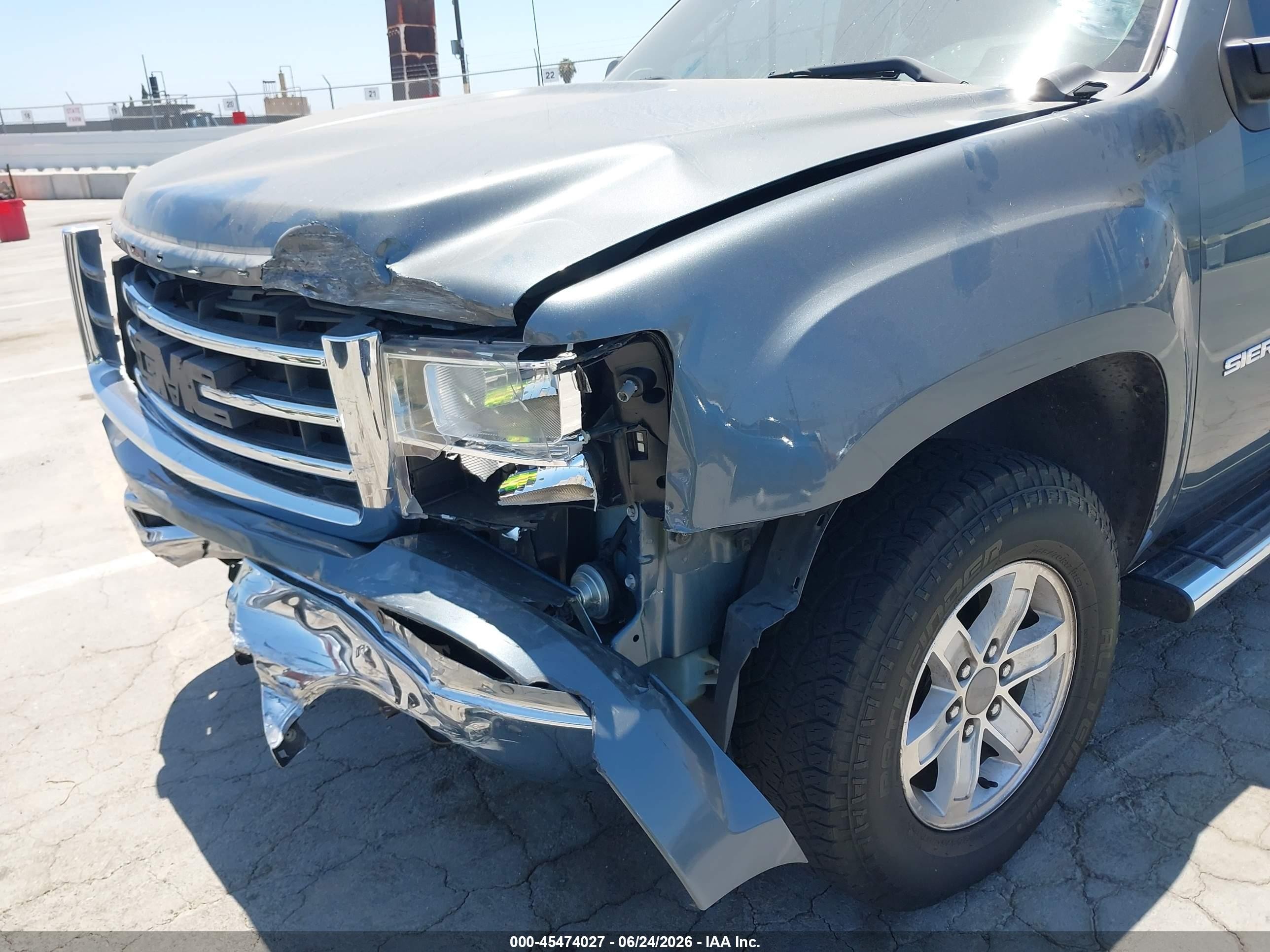 2012 Gmc Sierra 1500 Sle Gray vin: 3GTP1VE0XCG266191