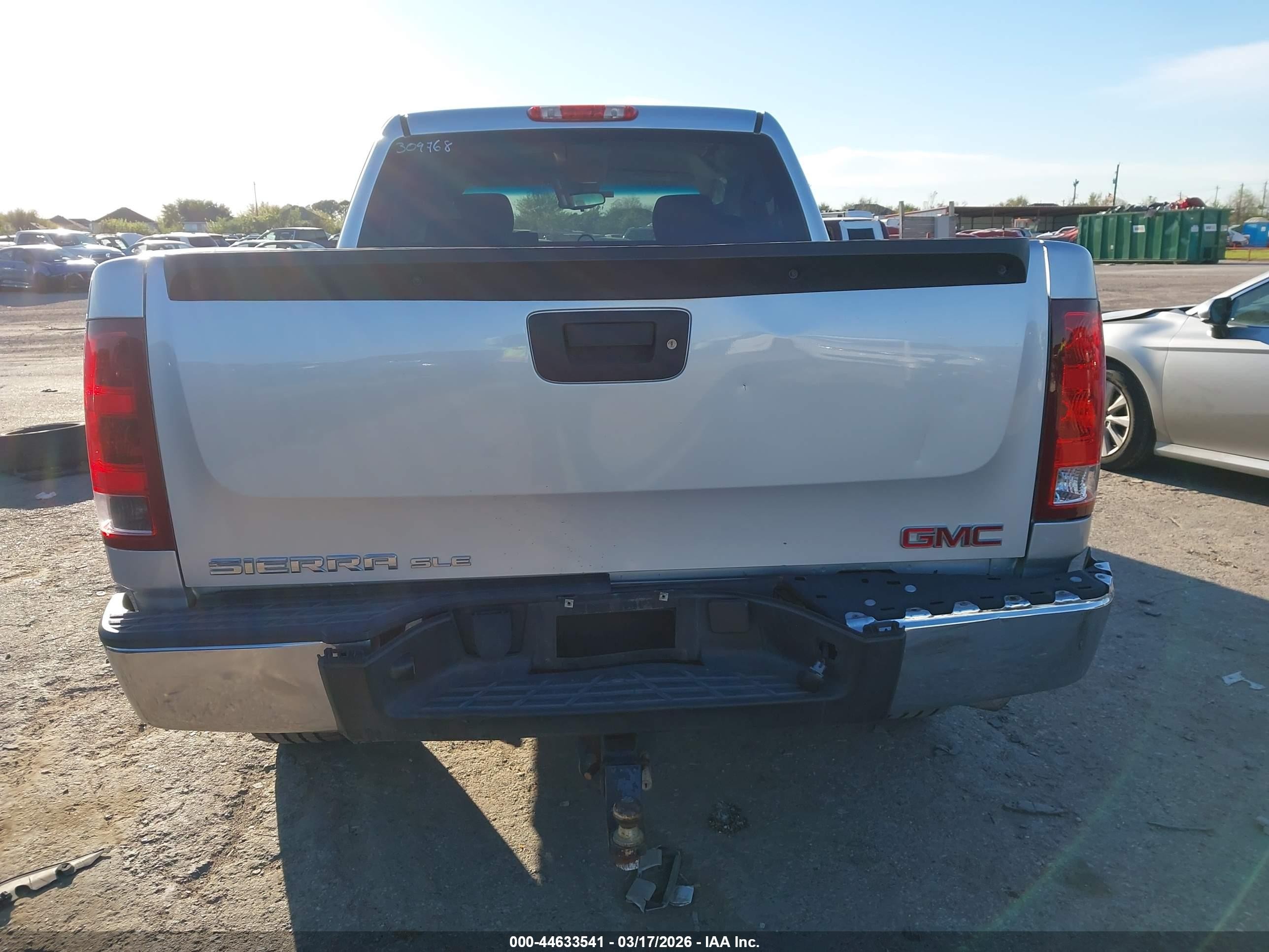 2013 Gmc Sierra 1500 Sle Silver vin: 3GTP1VE0XDG224170
