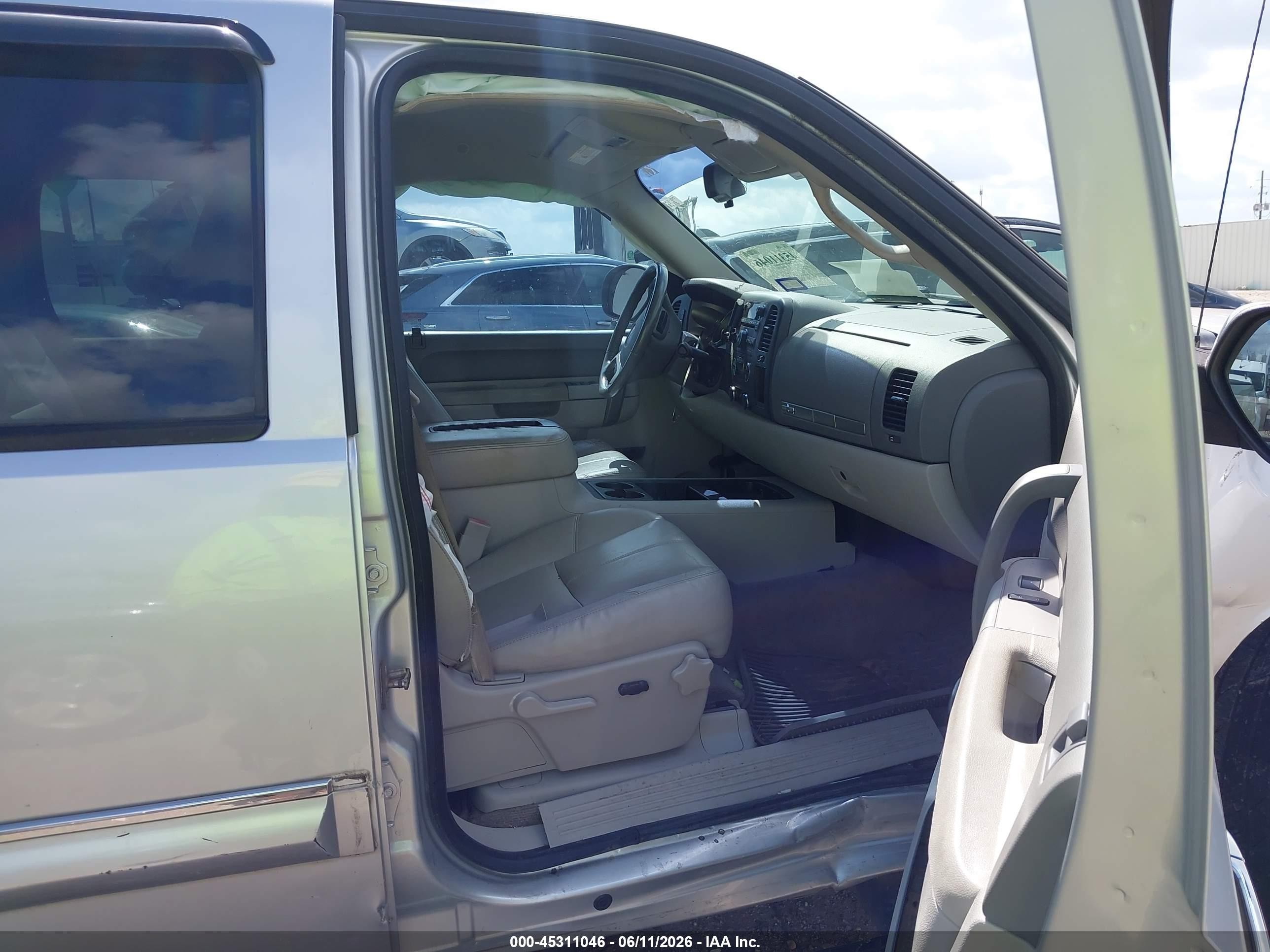 2013 Gmc Sierra 1500 Sle Silver vin: 3GTP1VE0XDG308084