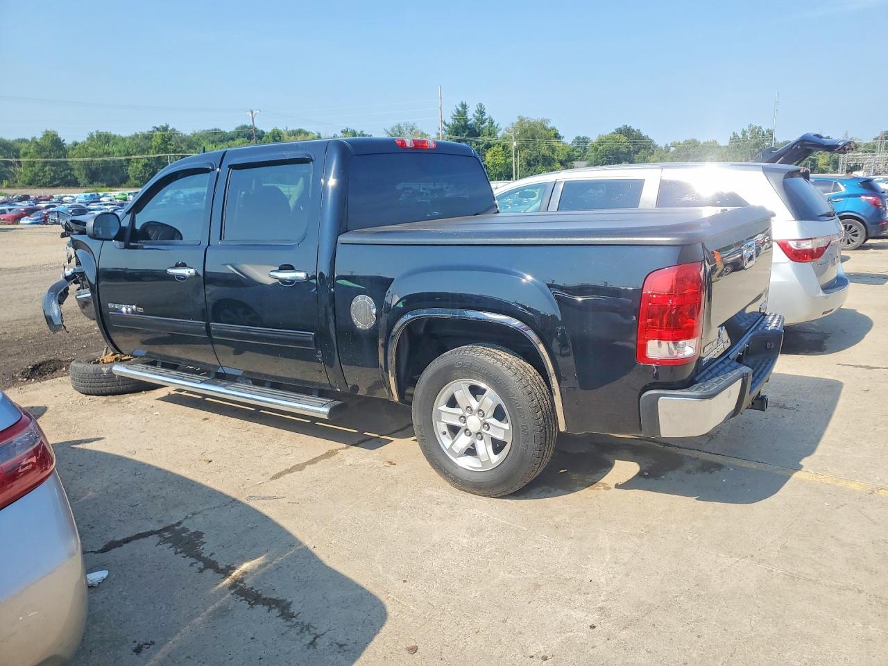 2012 Gmc Sierra C1500 Sle Black vin: 3GTP1VE72CG124771