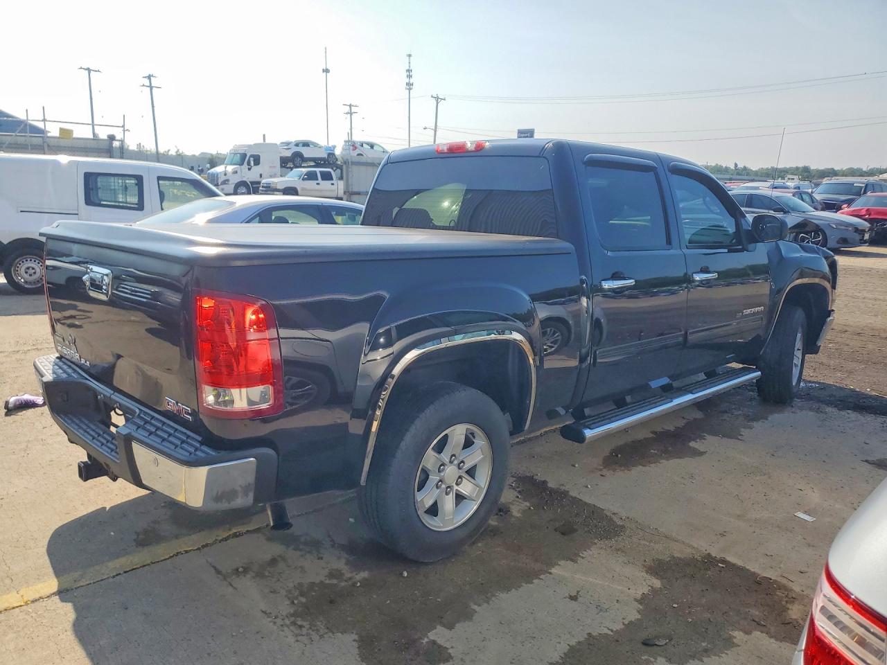 2012 Gmc Sierra C1500 Sle Black vin: 3GTP1VE72CG124771
