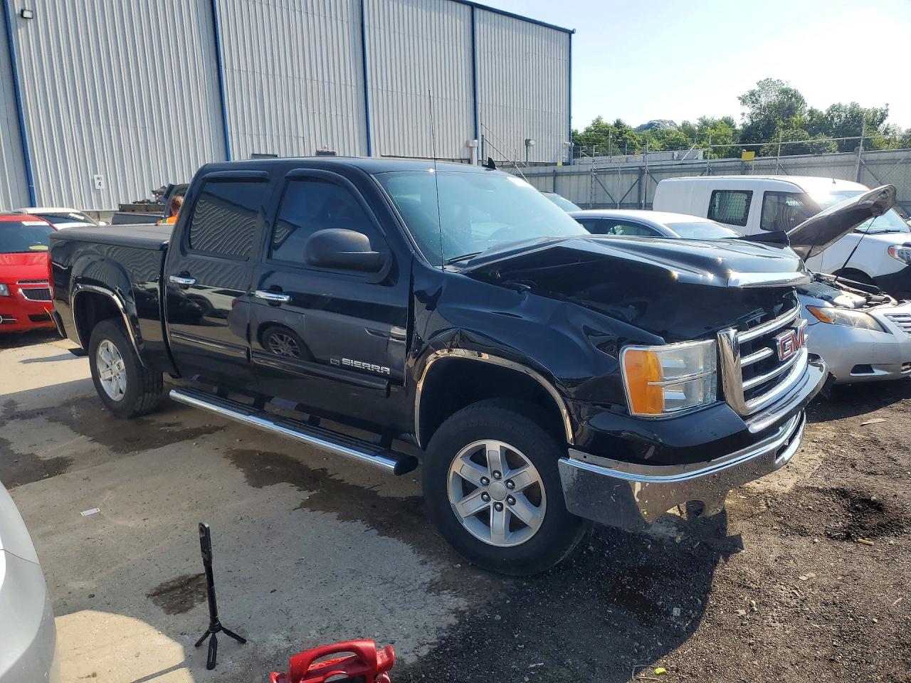 2012 Gmc Sierra C1500 Sle Black vin: 3GTP1VE72CG124771