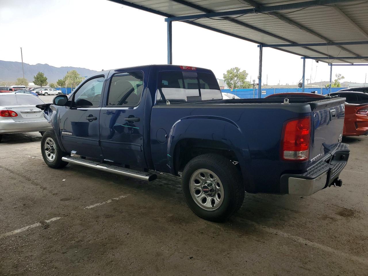 2013 Gmc Sierra C1500 Sle Blue vin: 3GTP1VEAXDG155134