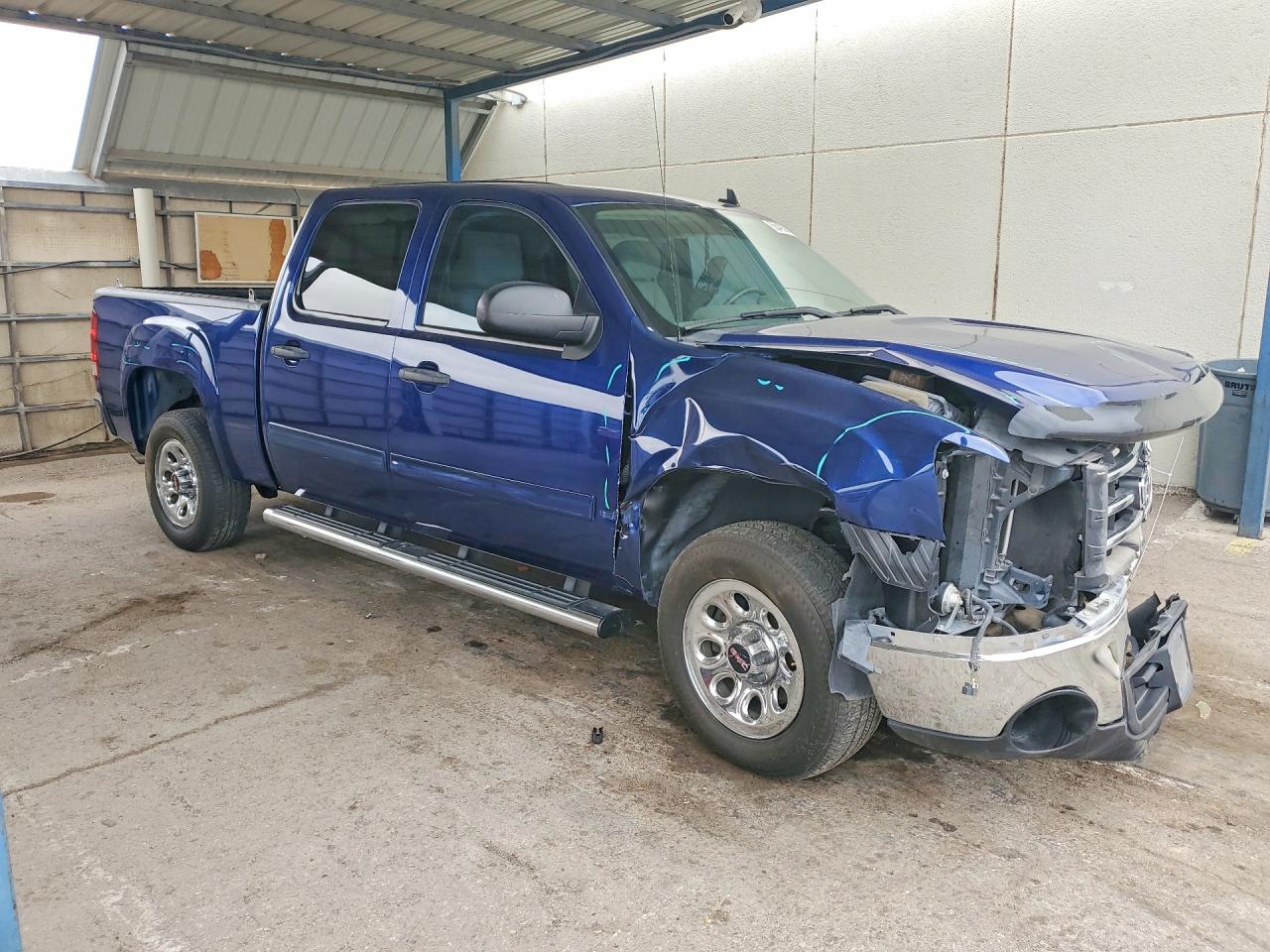 2013 Gmc Sierra C1500 Sle Blue vin: 3GTP1VEAXDG155134