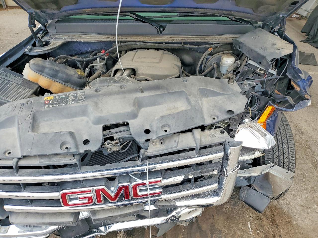 2013 Gmc Sierra C1500 Sle Blue vin: 3GTP1VEAXDG155134