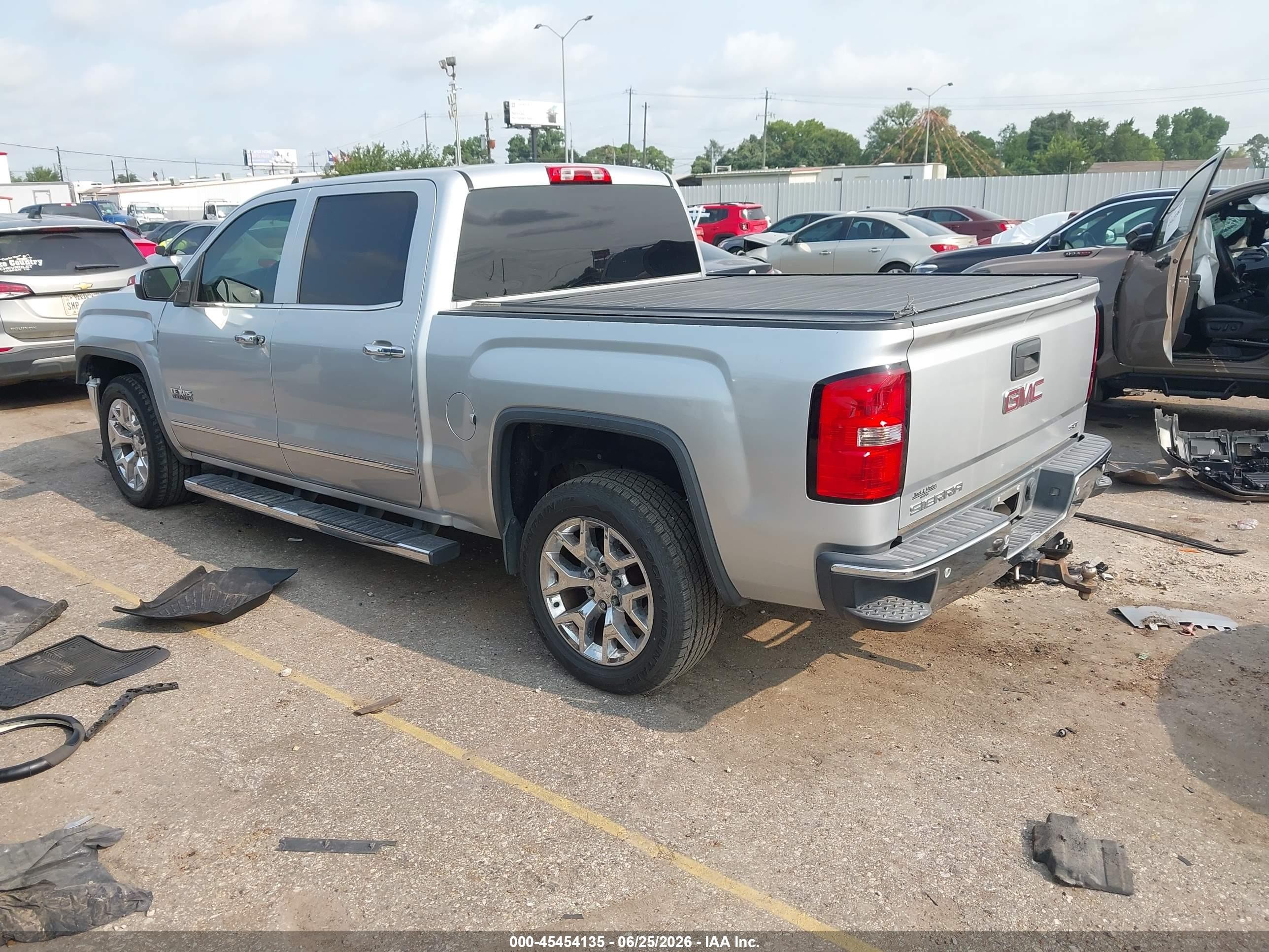 2014 Gmc Sierra 1500 Slt Gray vin: 3GTP1VEC0EG475601